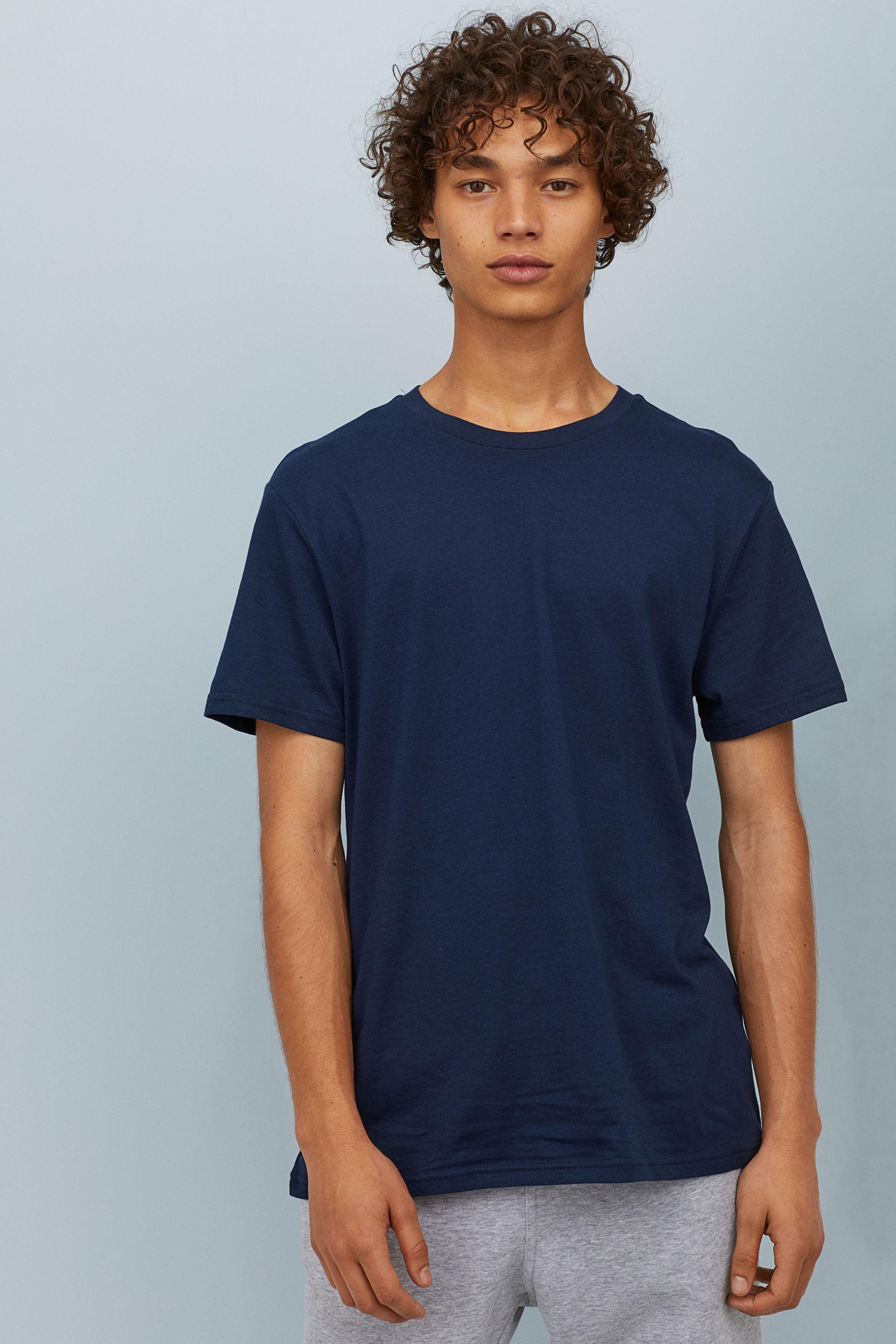 h&m t shirt plain