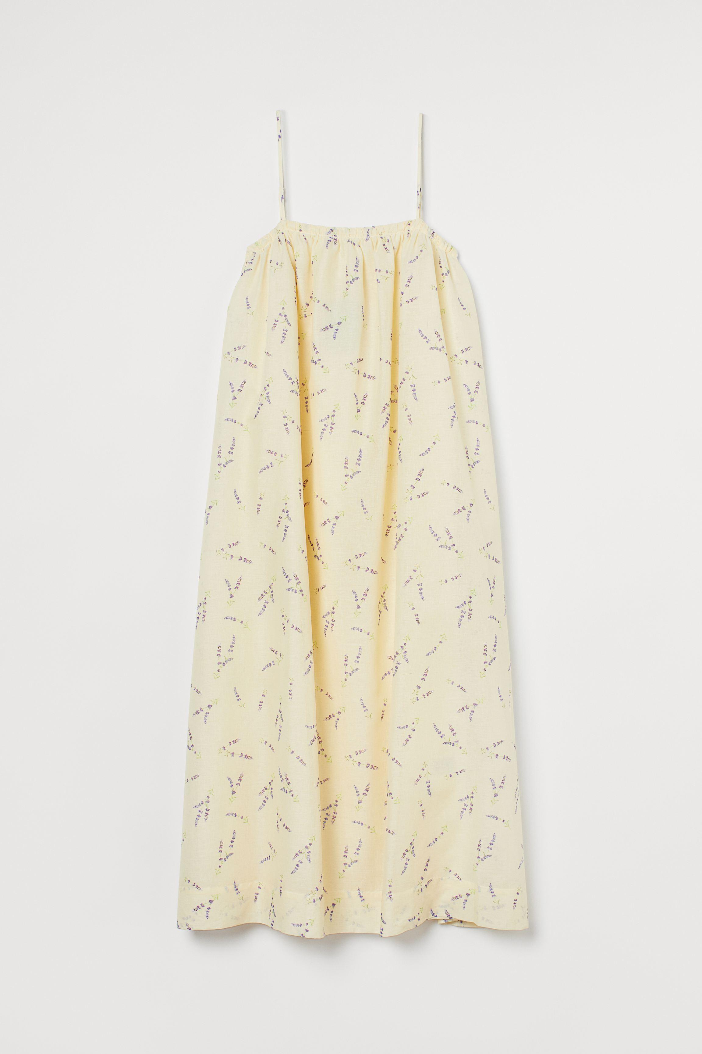 H\u0026M Linen-blend Dress | Lyst