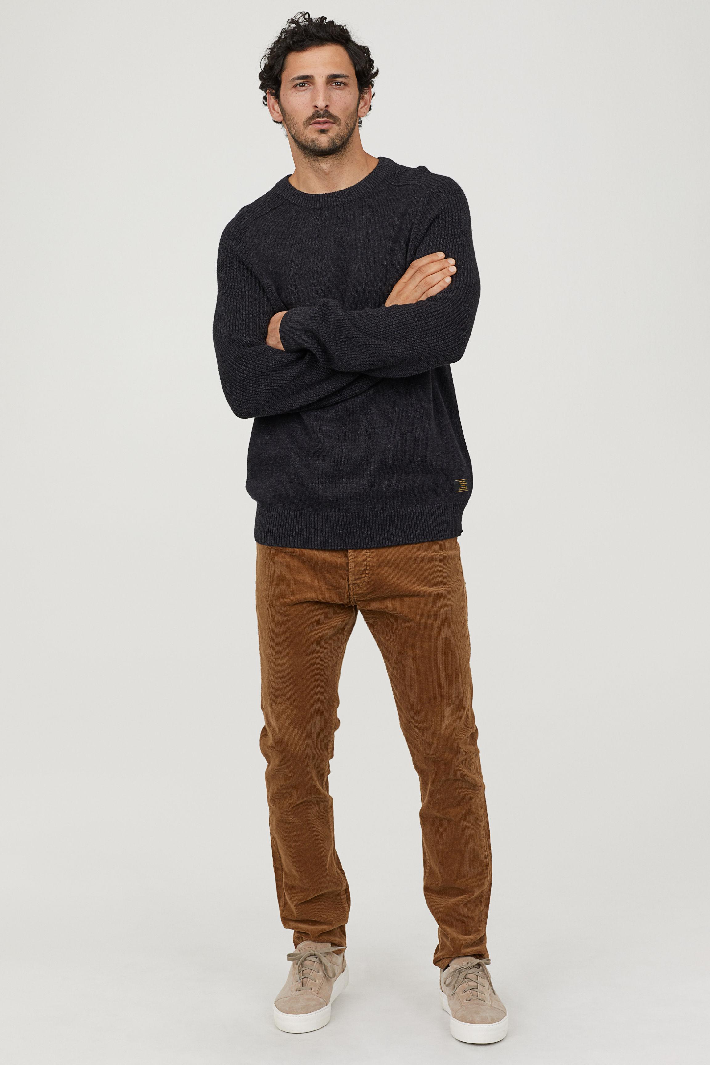 h and m mens cargo pants