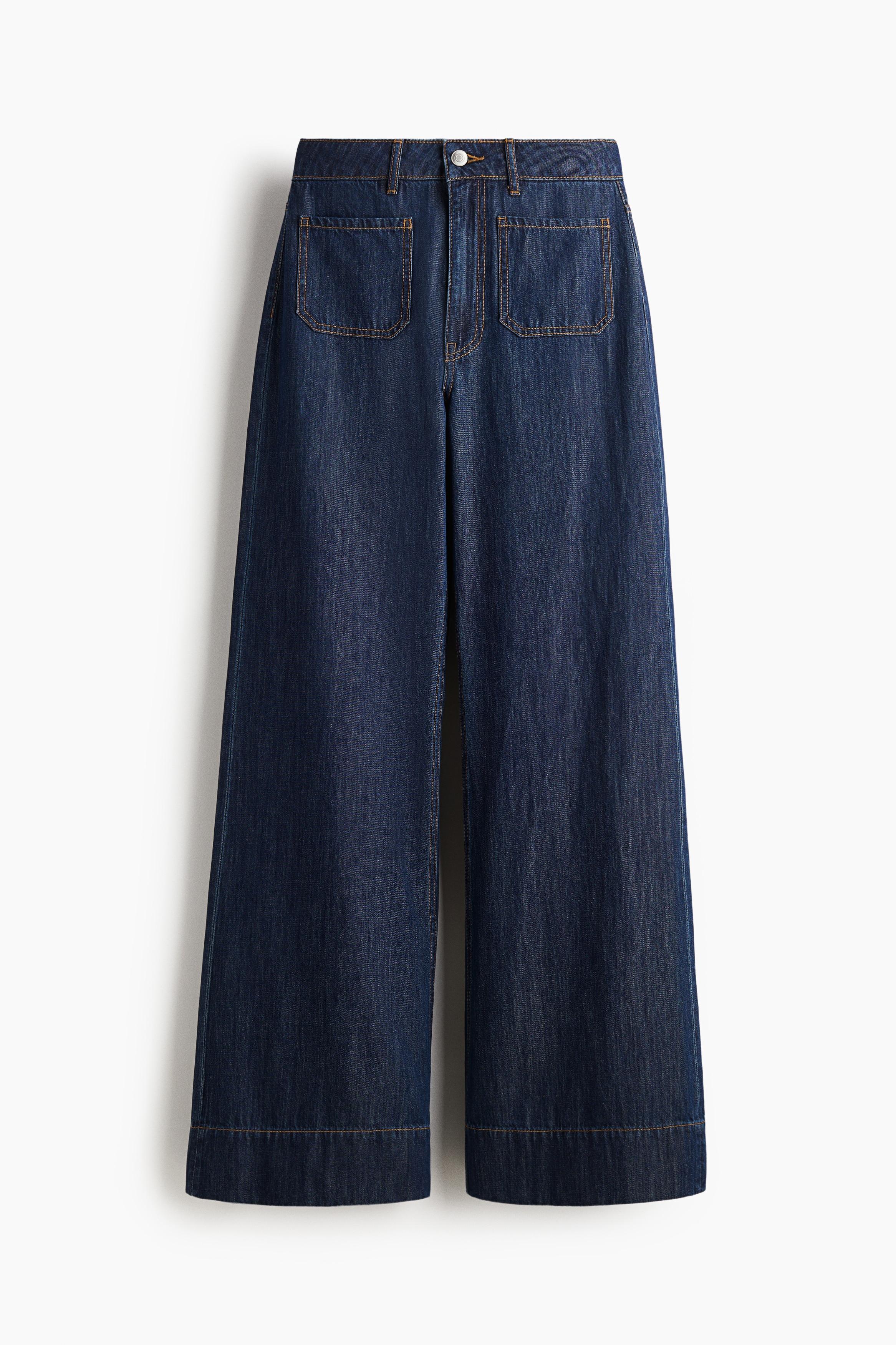 Jean Large Jeans Femme Hm Femme H&m Jean Large Taille Haute