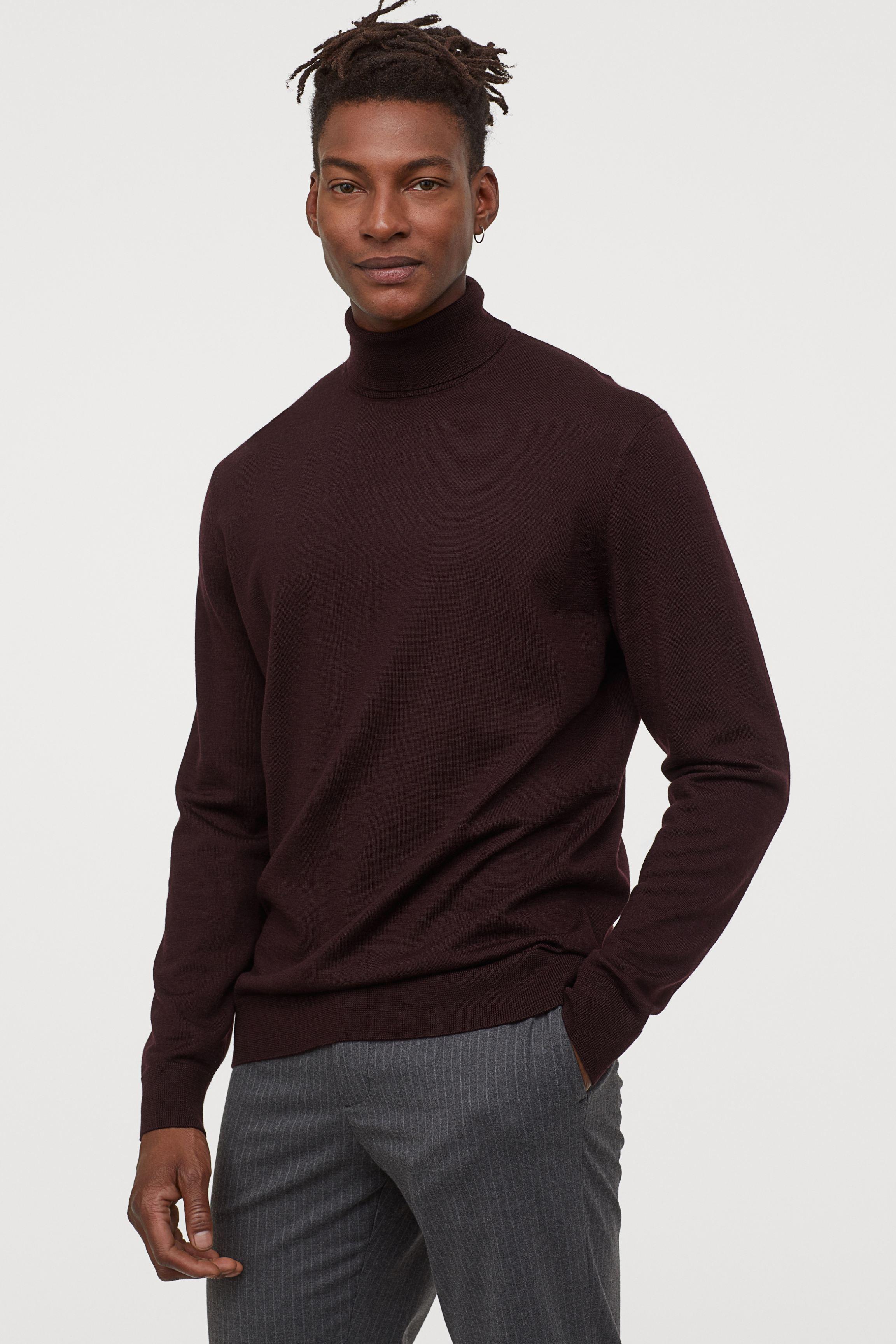 h&m merino wool turtleneck