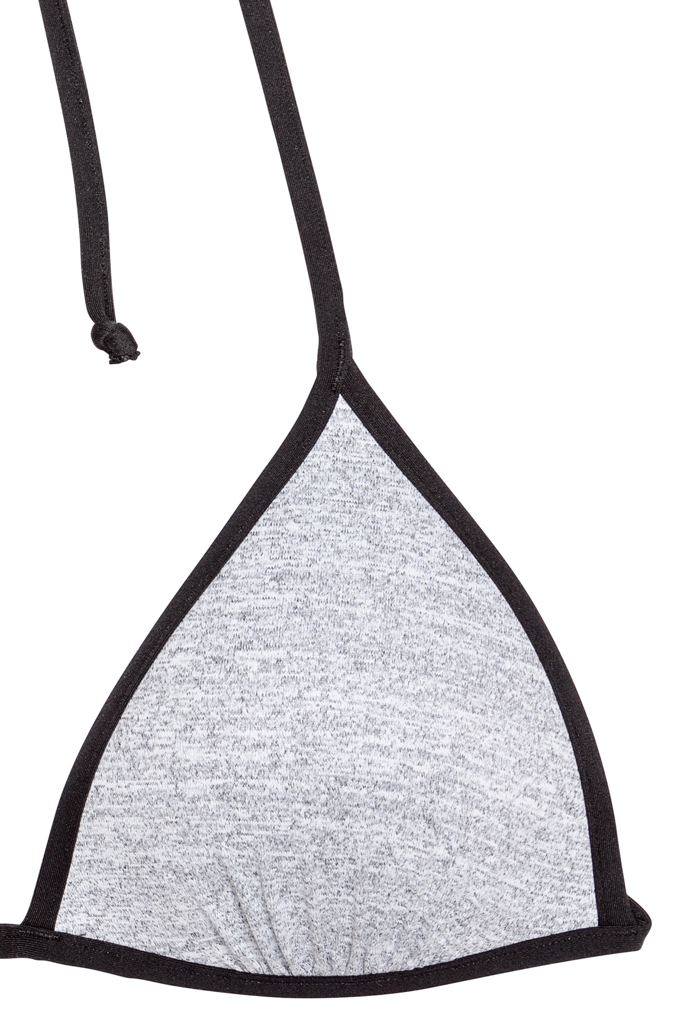 H&M Push-up Triangle Bikini Top in Gray | Lyst