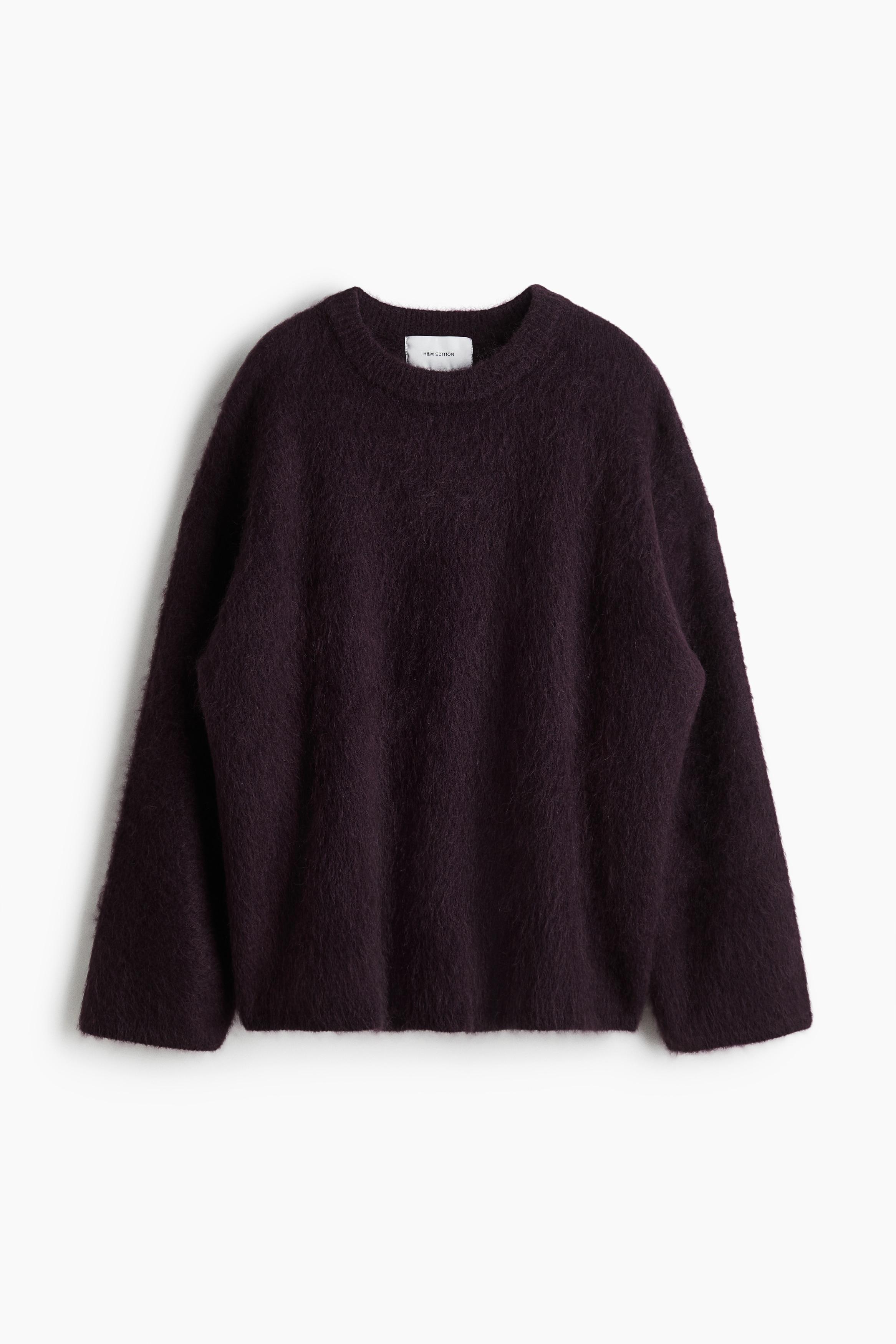 Mohair Pullover Rote Pullover Gerippter Pullover H Und M Roter Pullover  Mohair Pullover Roter