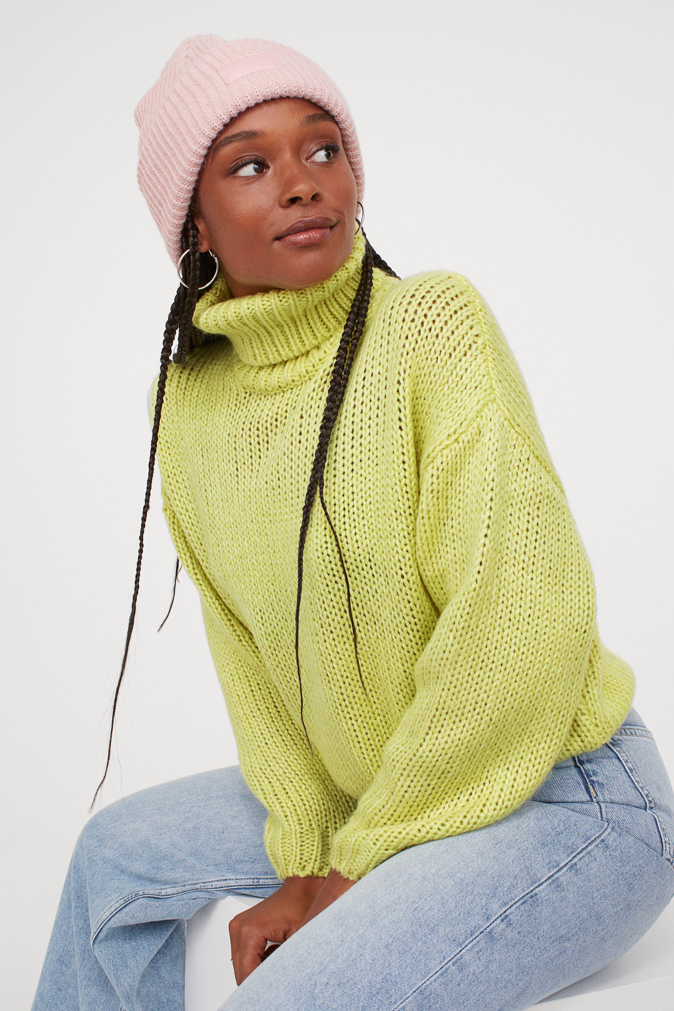 h&m turtleneck pullover