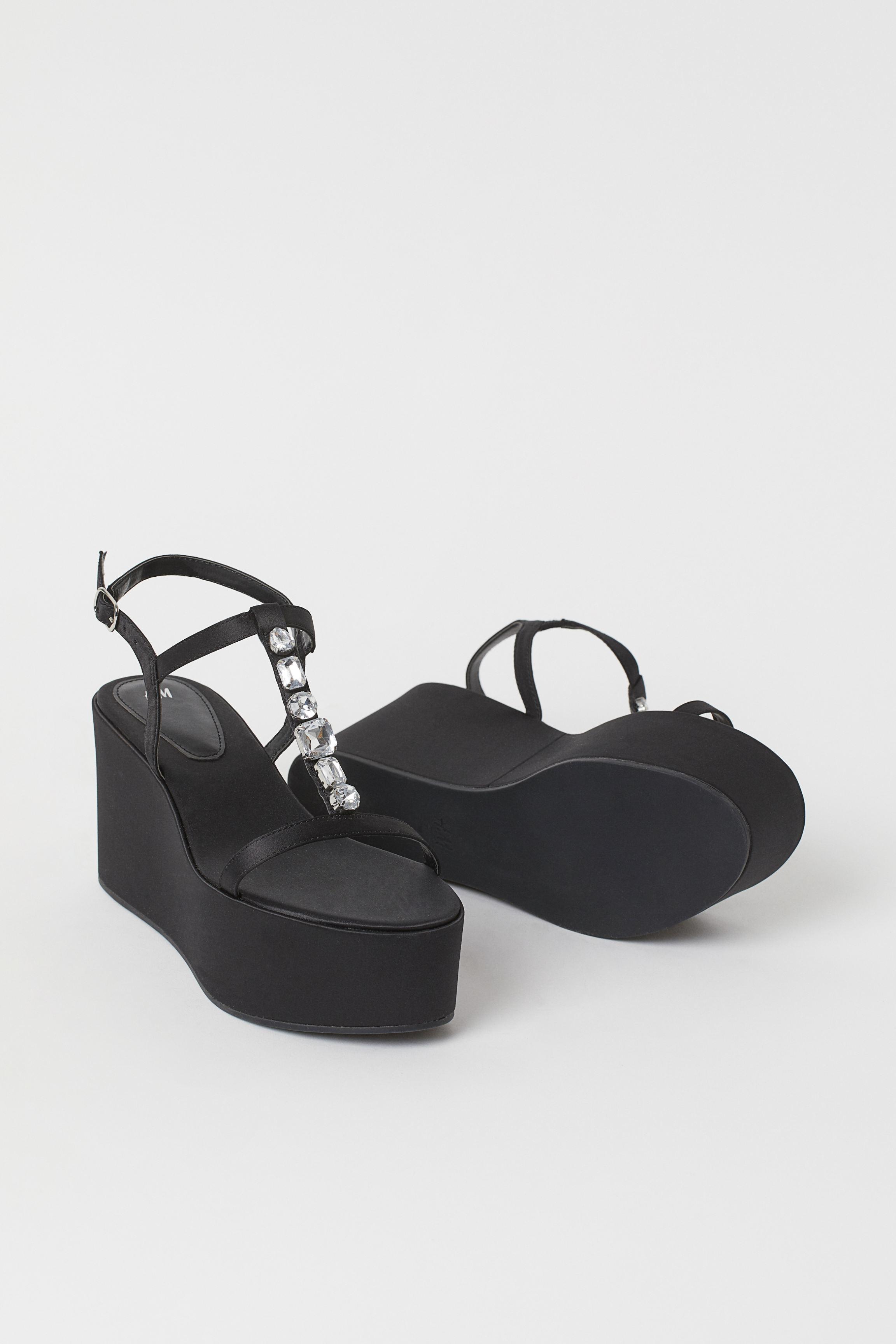 h&m wedge sandals