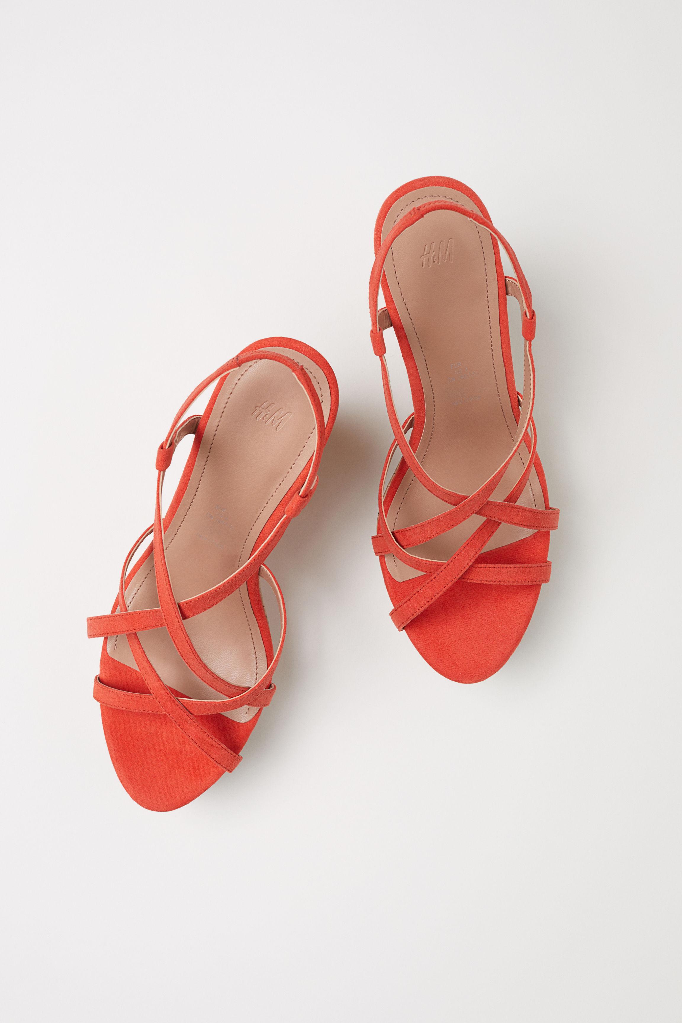 h&m wedge sandals