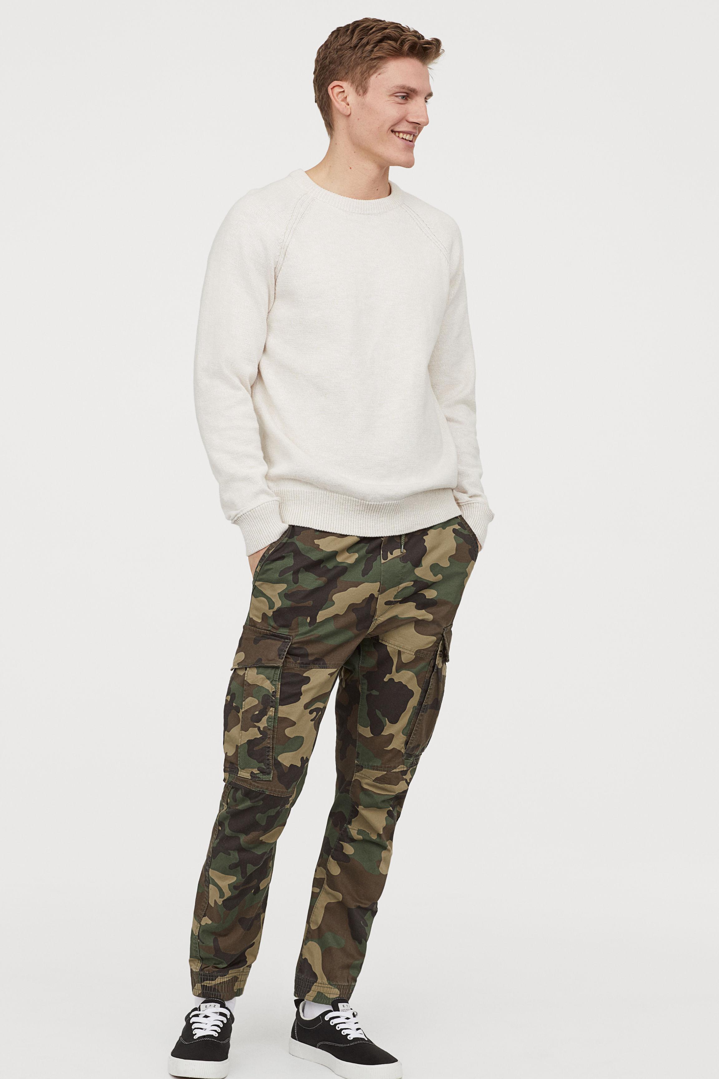 h&m cargo joggers