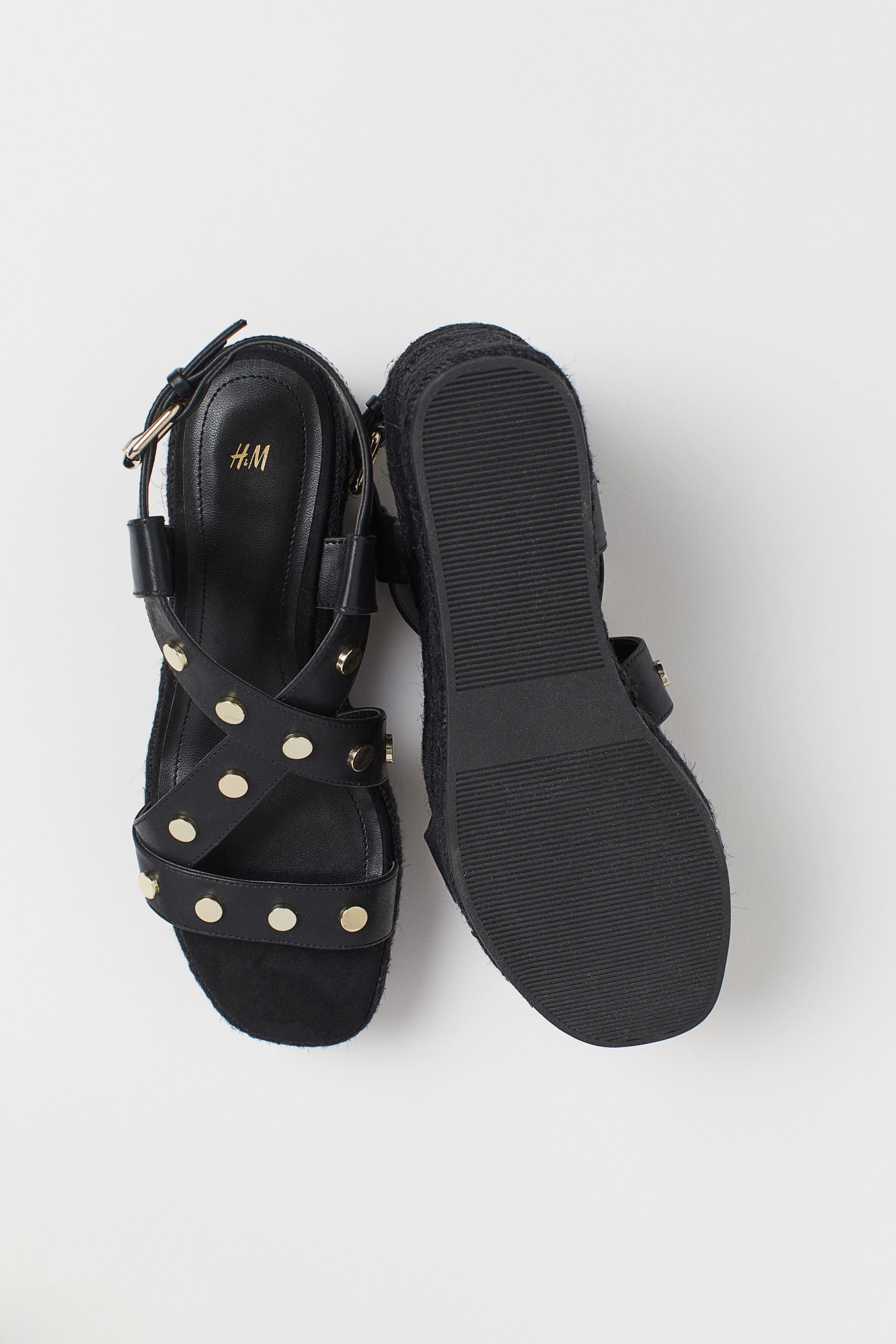 h&m wedge sandals