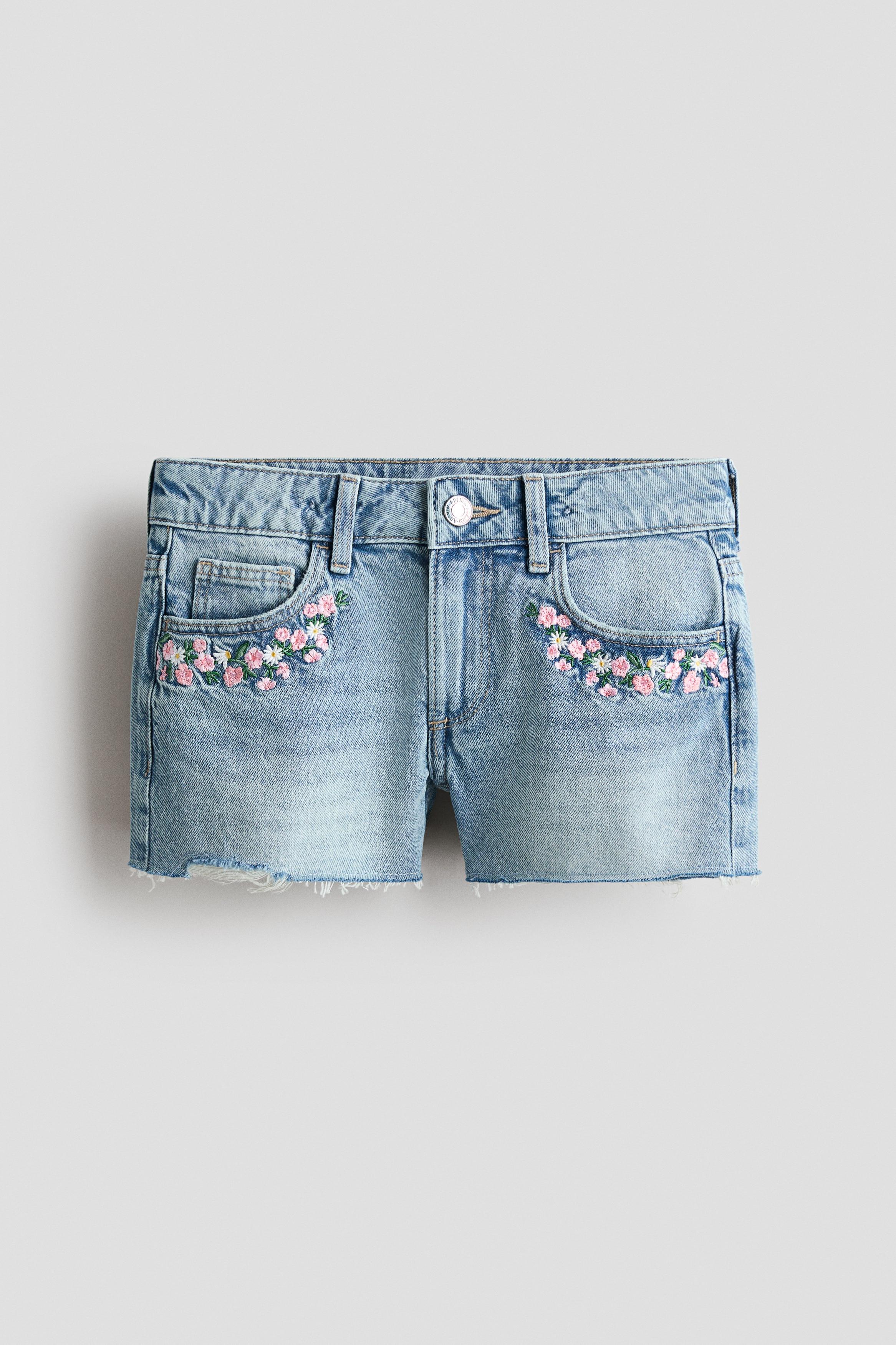 Short Chino Blanc H&M Pour Femme, Taille 6, Coton Stretch, état Excellent