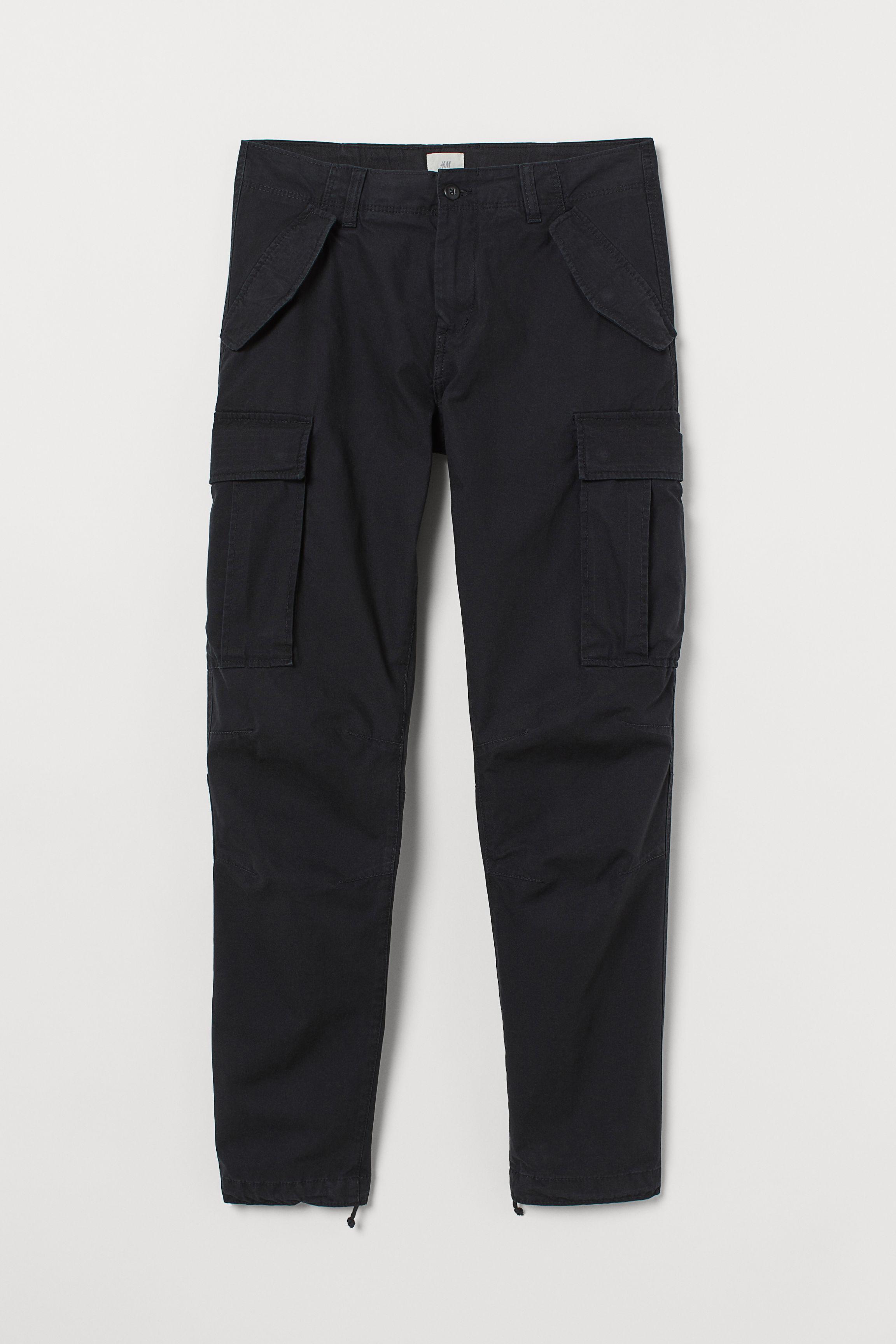 h and m cargo pants men