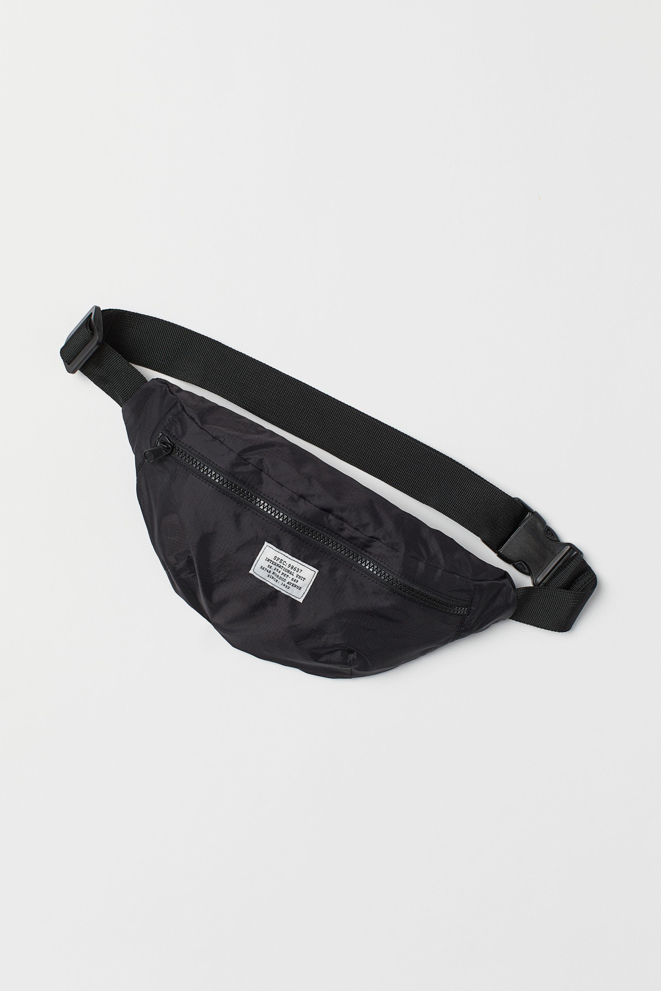 H&M Folding Waist Bag in Black for Men | Lyst