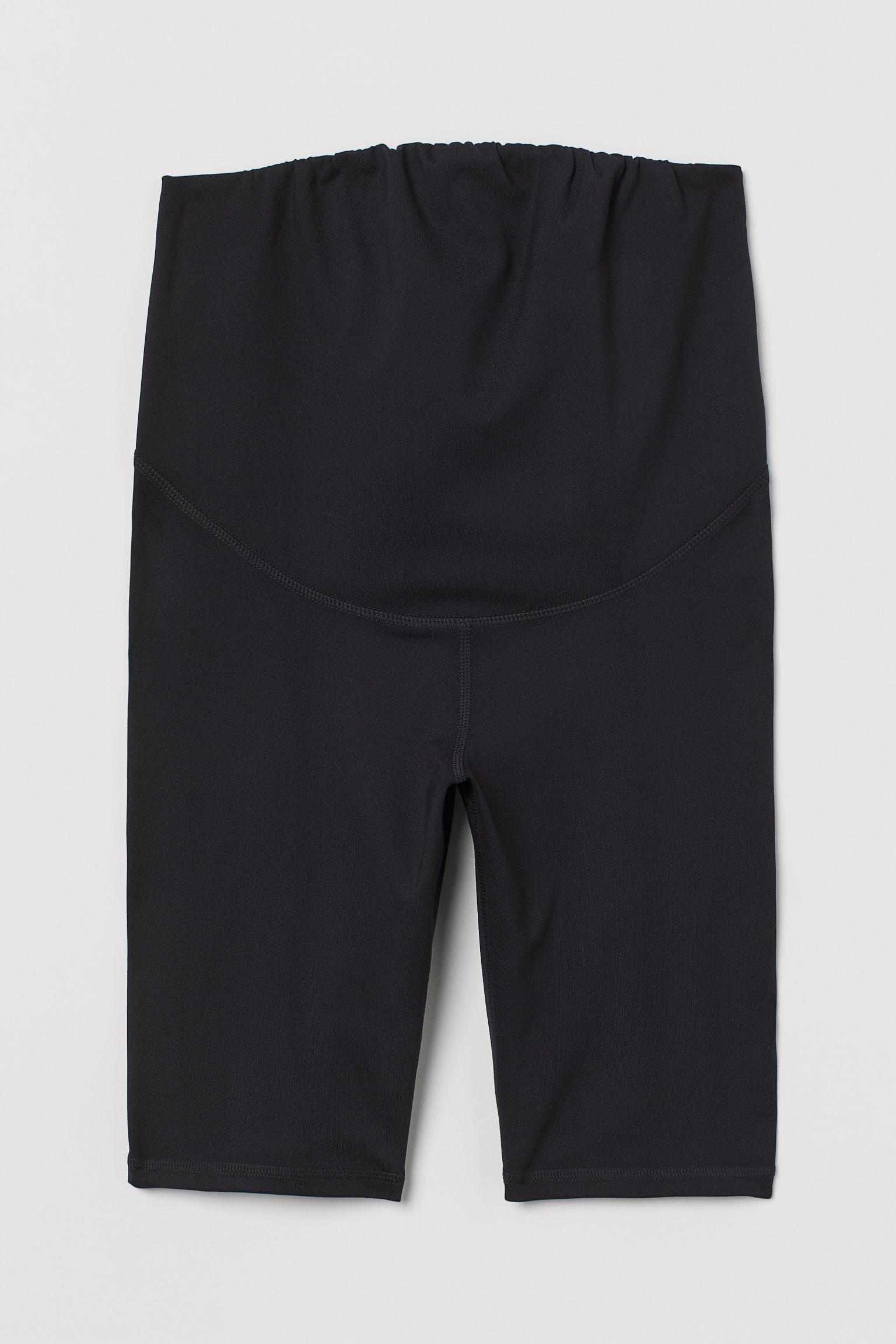 H\u0026M Mama Sports Cycling Shorts in Black 