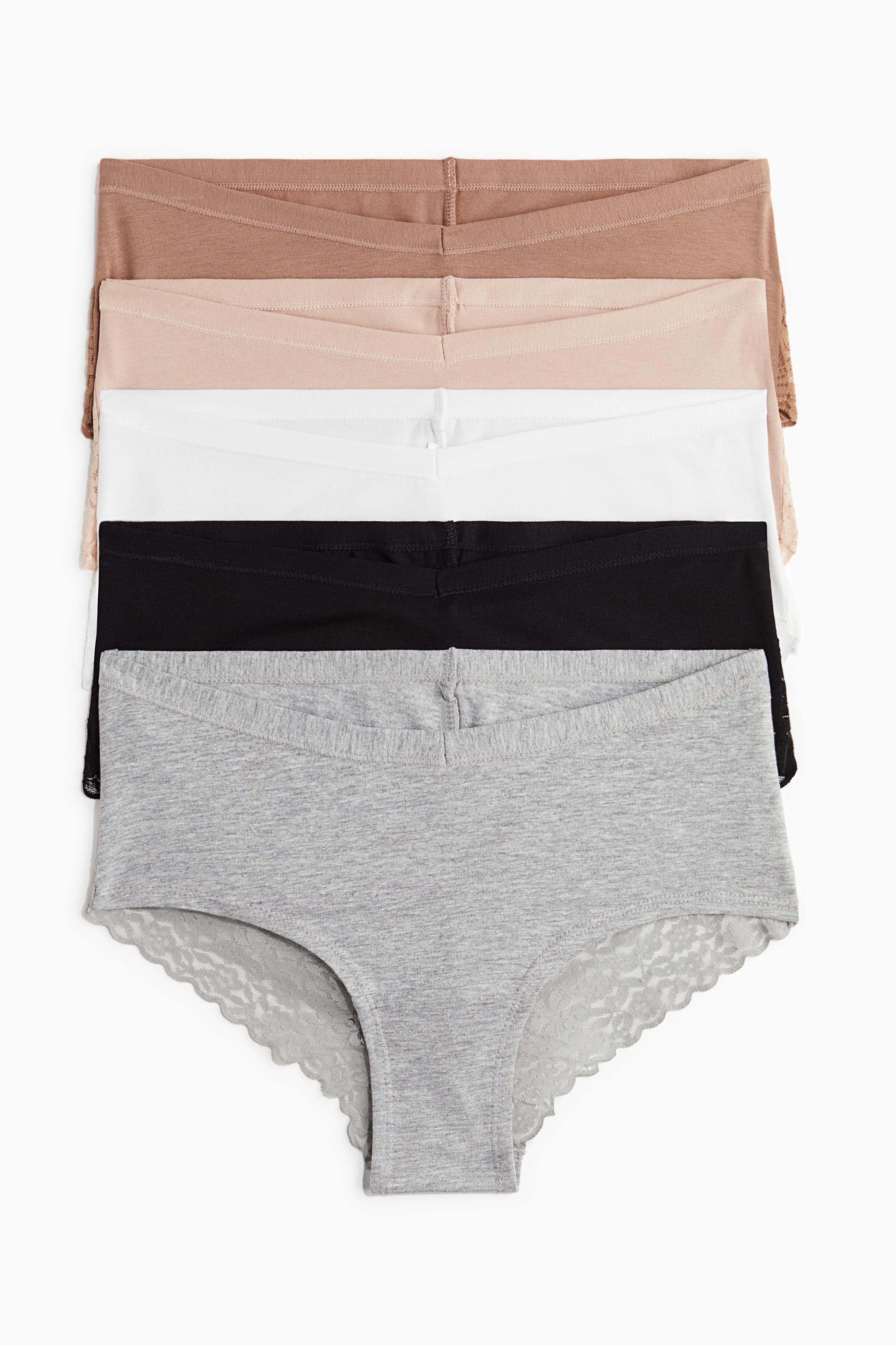 Mama Lot De Culottes Hipster En Coton H&M en coloris Blanc Lyst