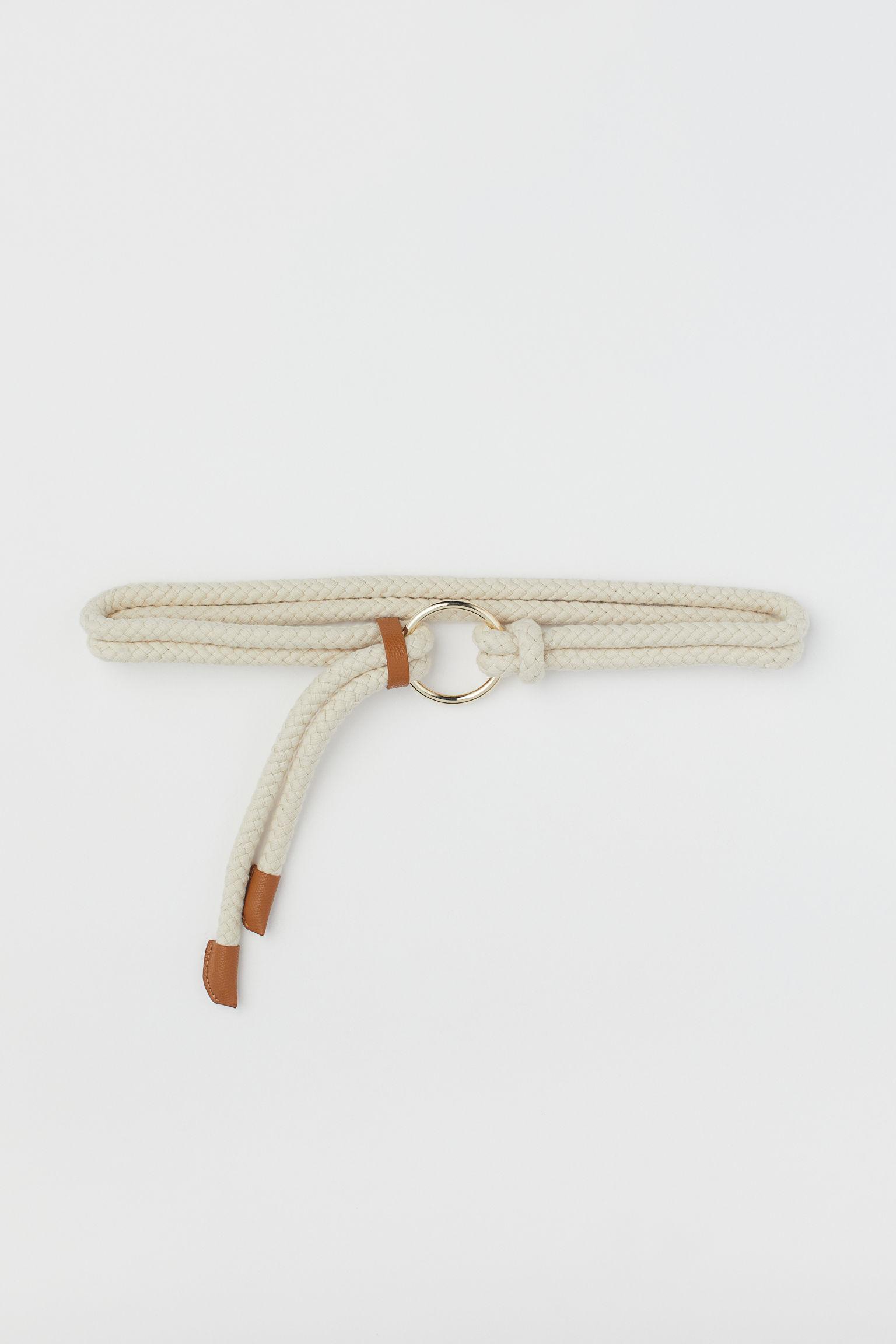 H\u0026M Rope Waist Belt in Beige (Natural 