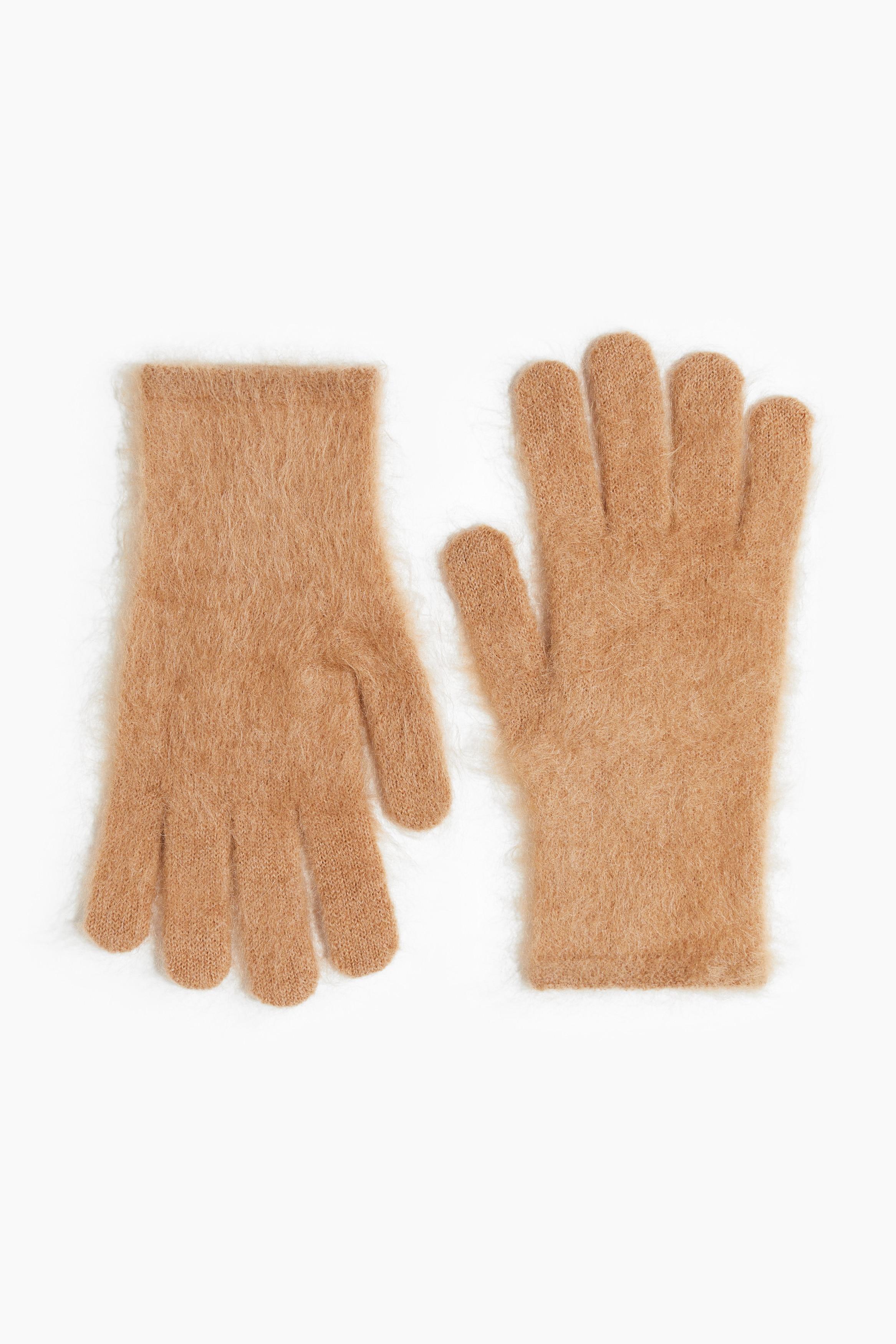 H&M Handschuhe aus Mohairmix in Wei | Lyst DE