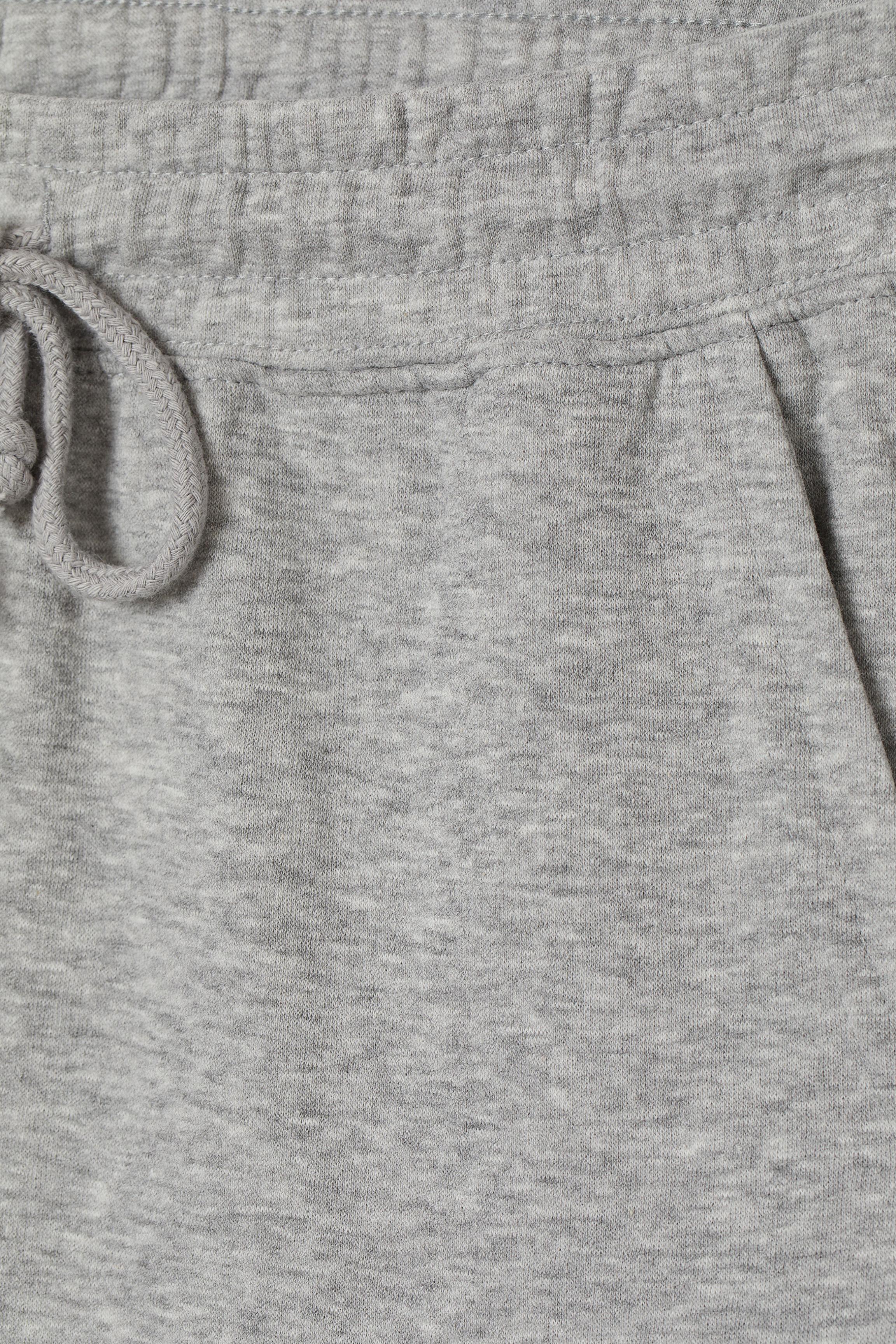 gray sweatpants h&m