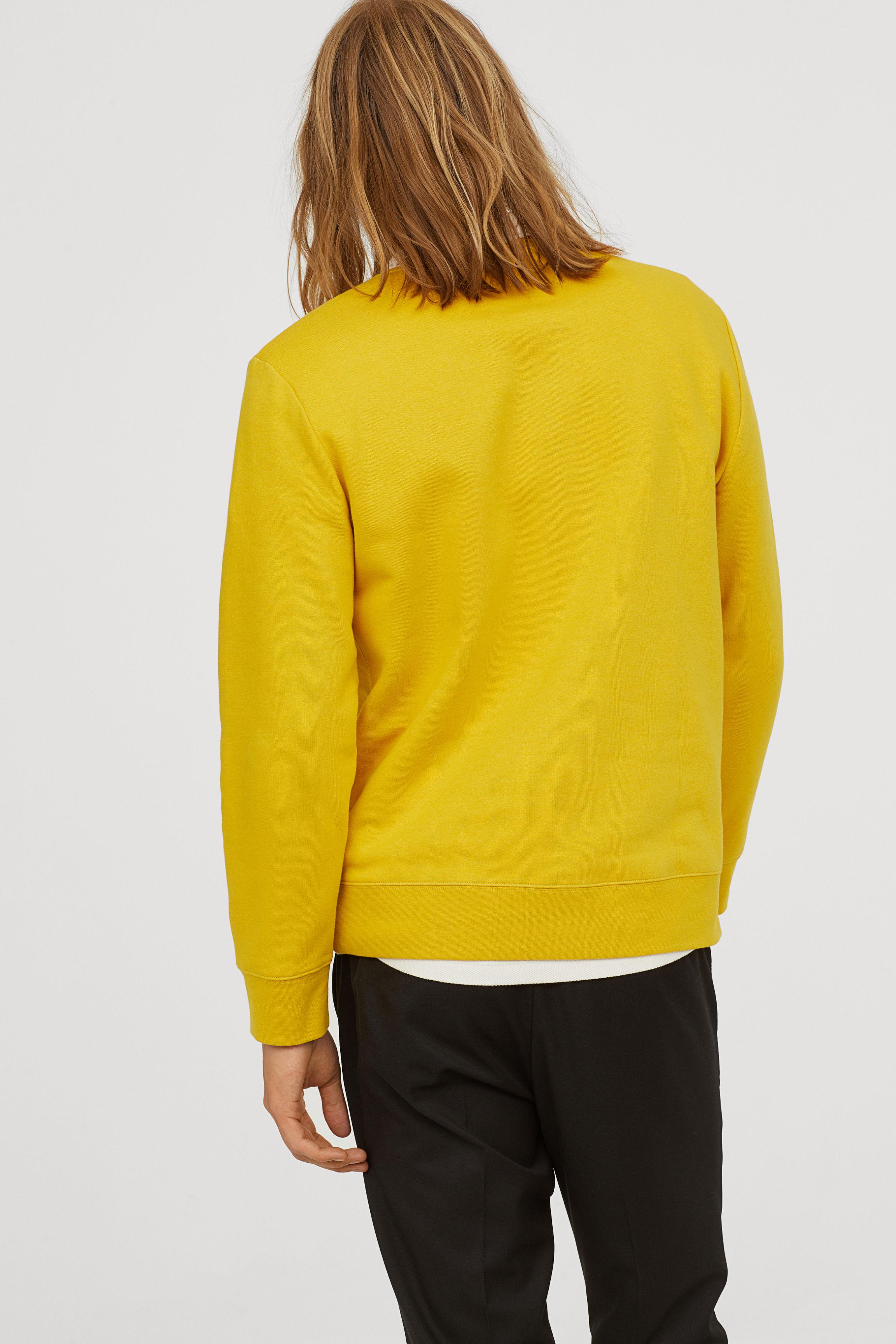 offline society yellow sweatshirt