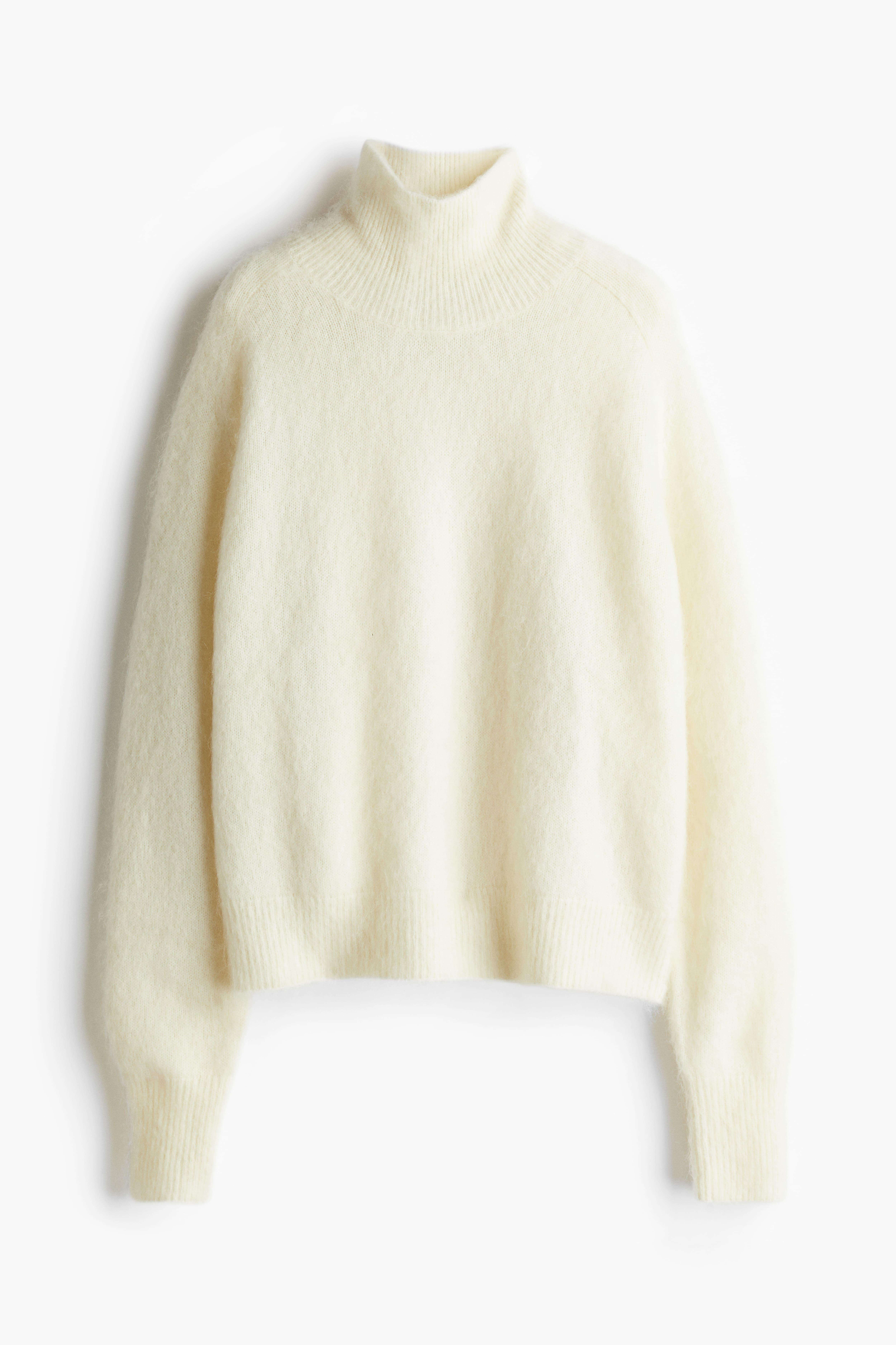 Beige Coltrui H En M Turtleneck Sweater H En M Coltrui Coltrui