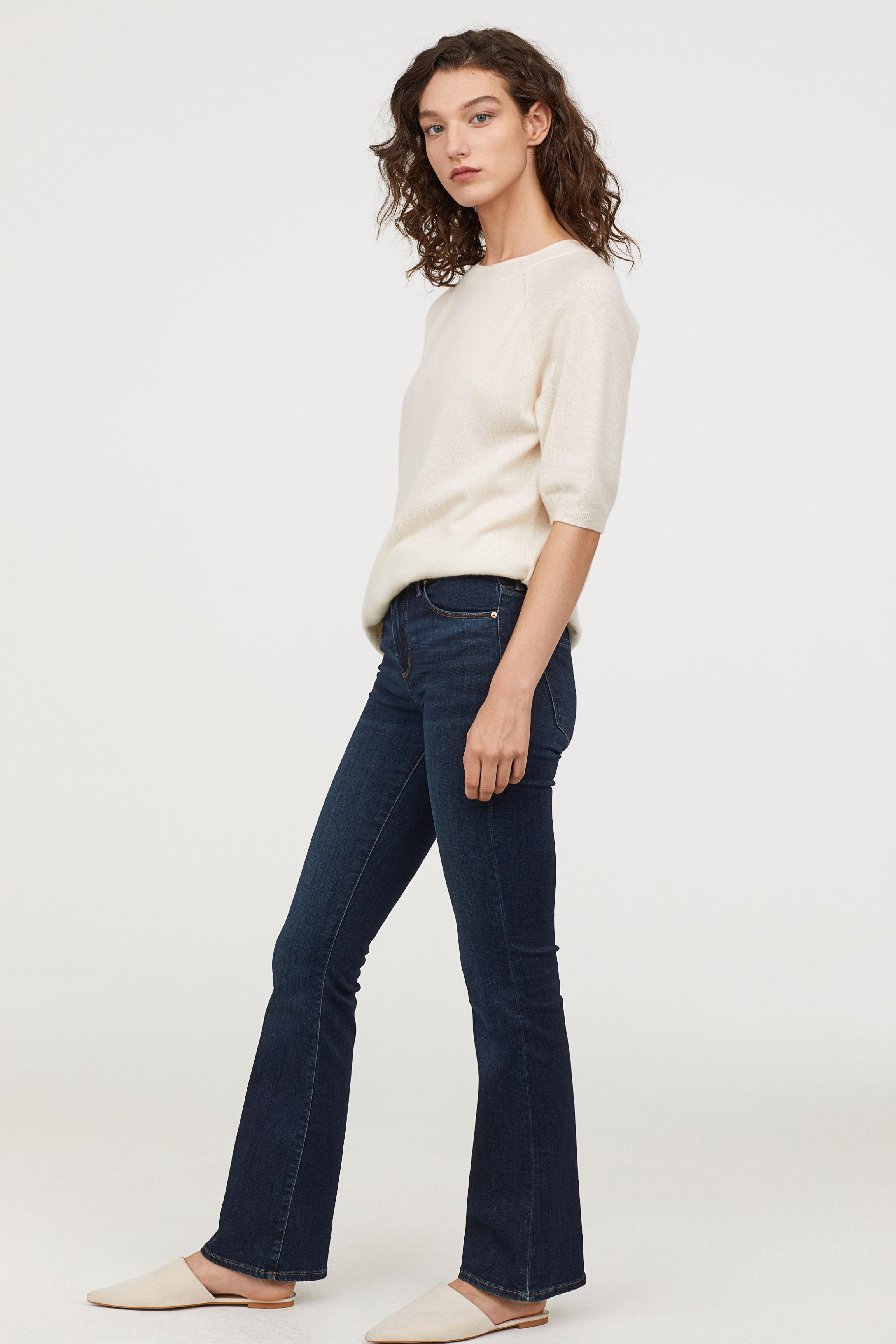 bootcut regular jeans h&m