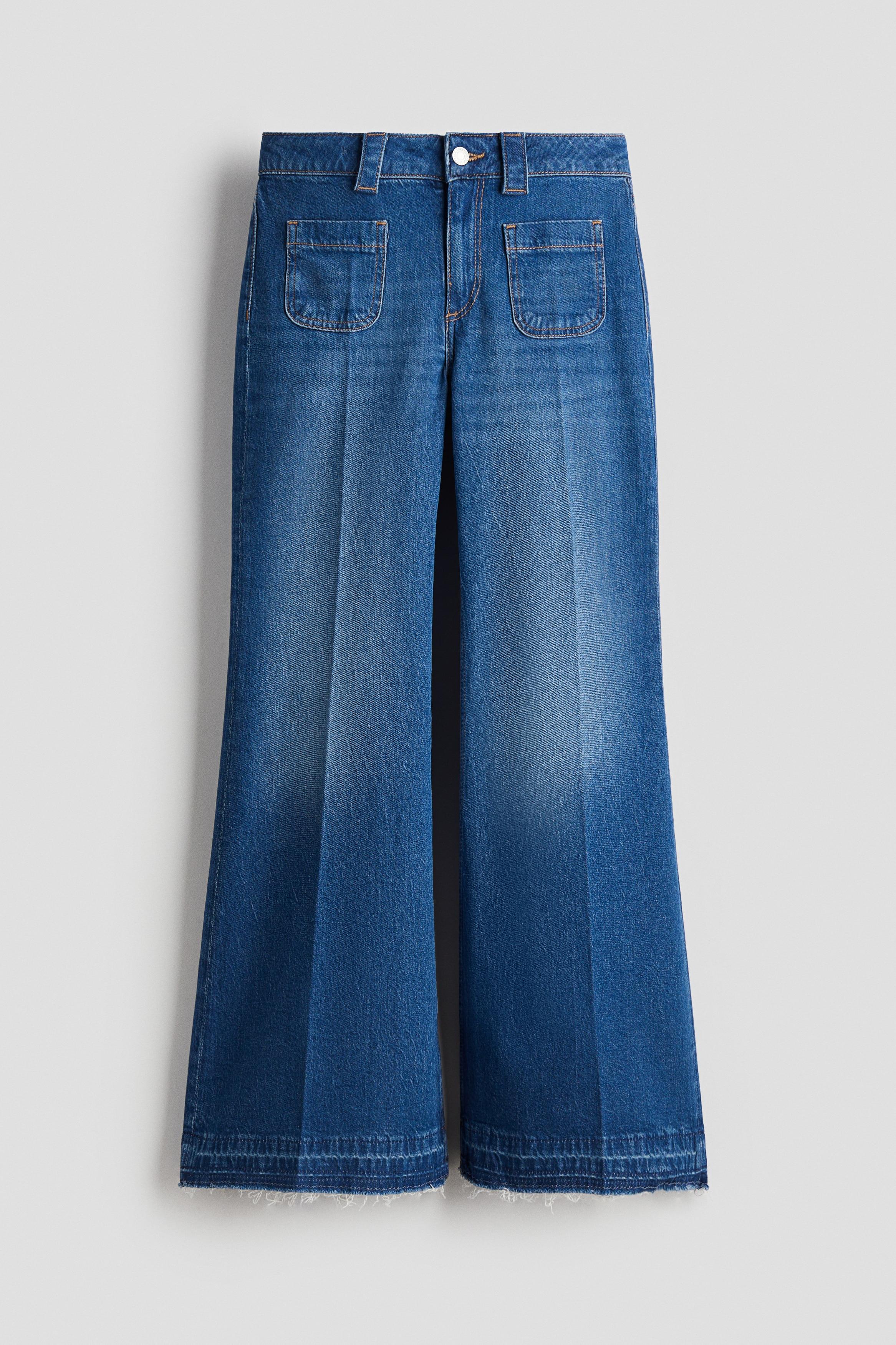 Jeans à pattes d'éléphant H&M femme à partir de 23 € Lyst