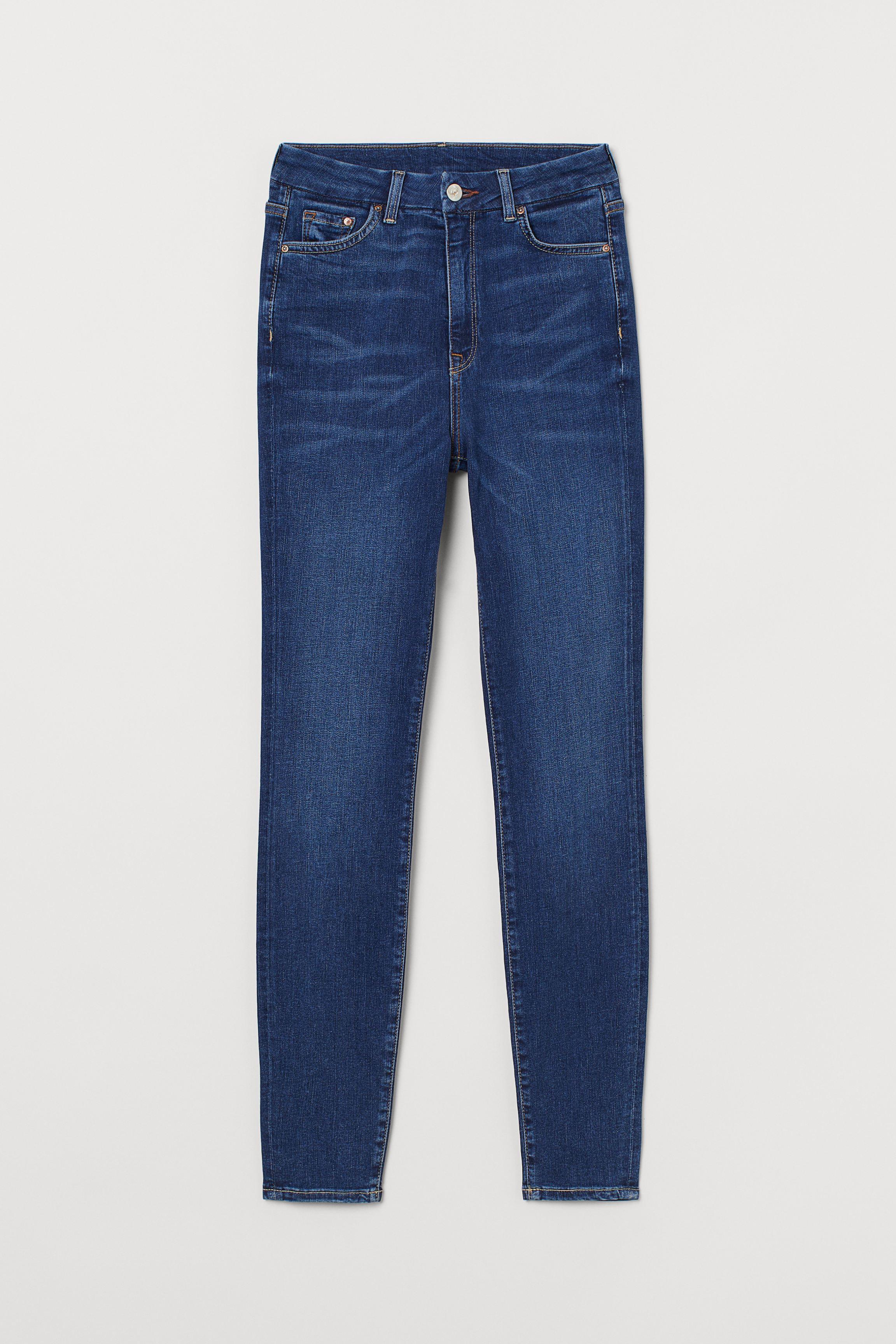 blue ankle jeans