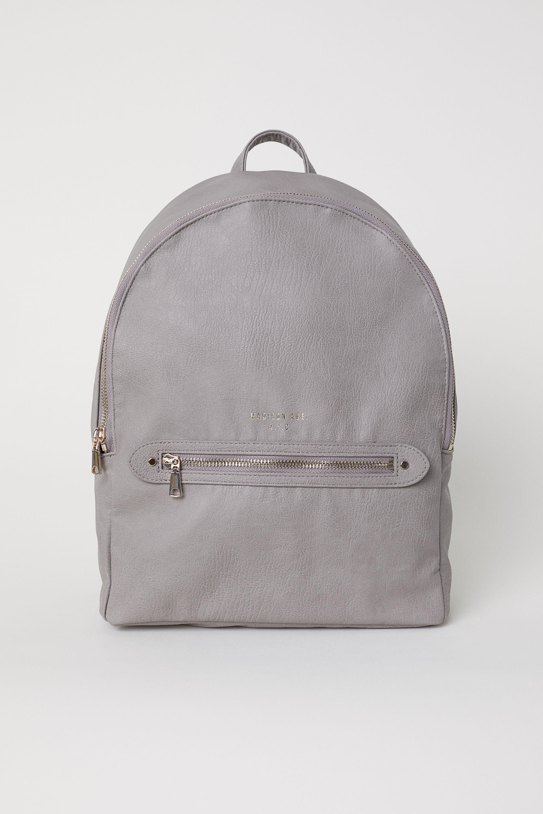 h&m black backpack