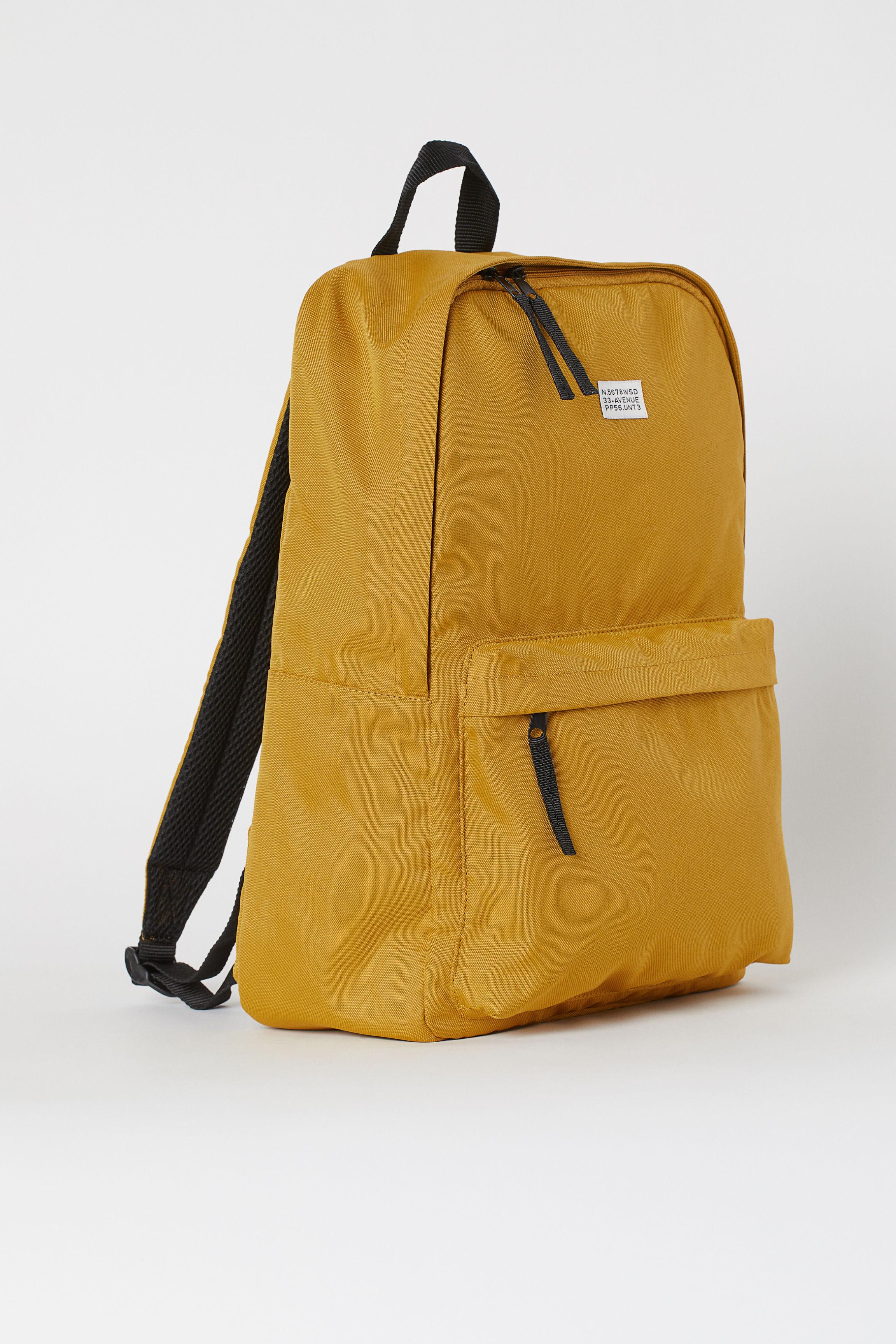 H&M Backpack in Yellow for Men | Lyst