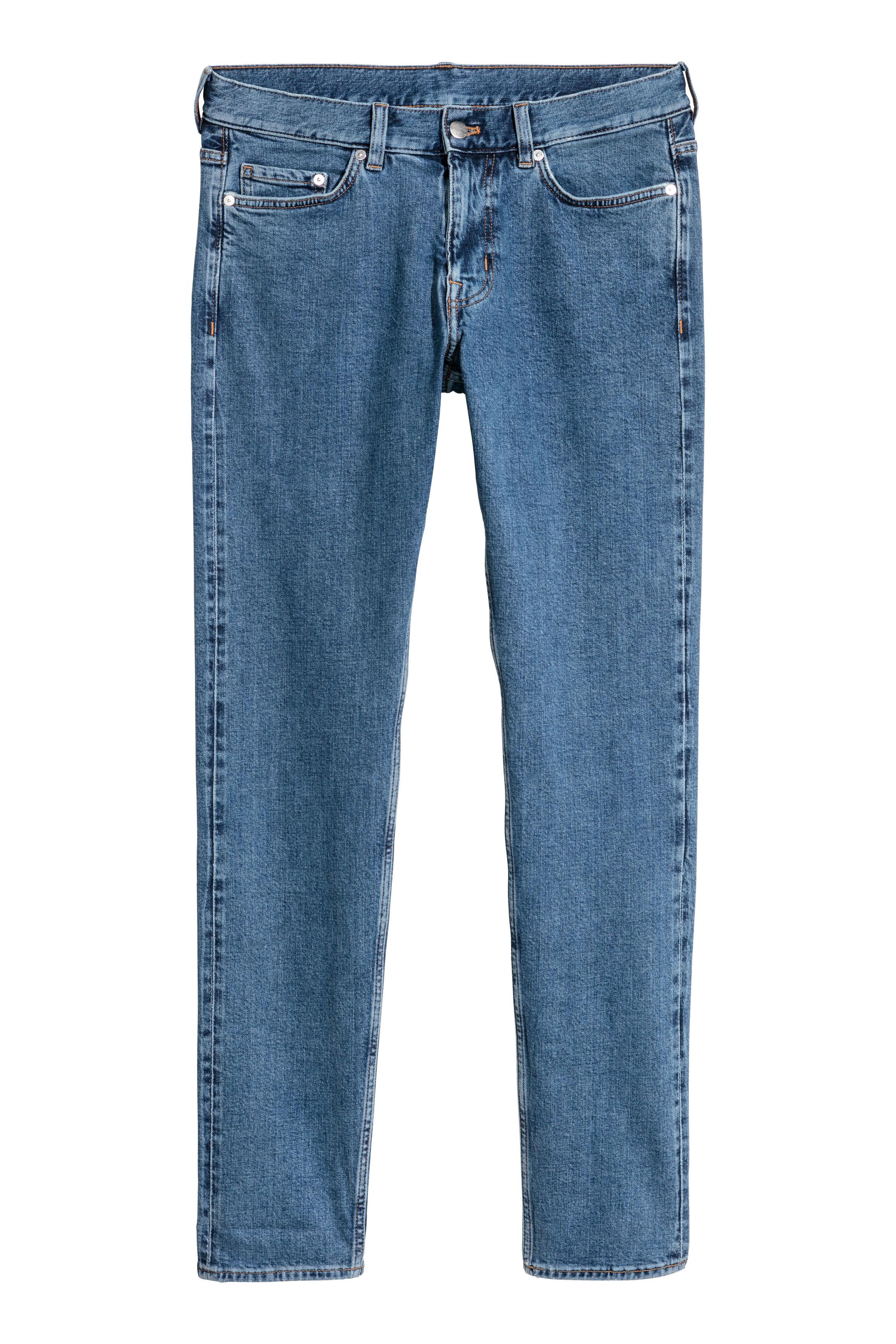 h&m dark blue jeans