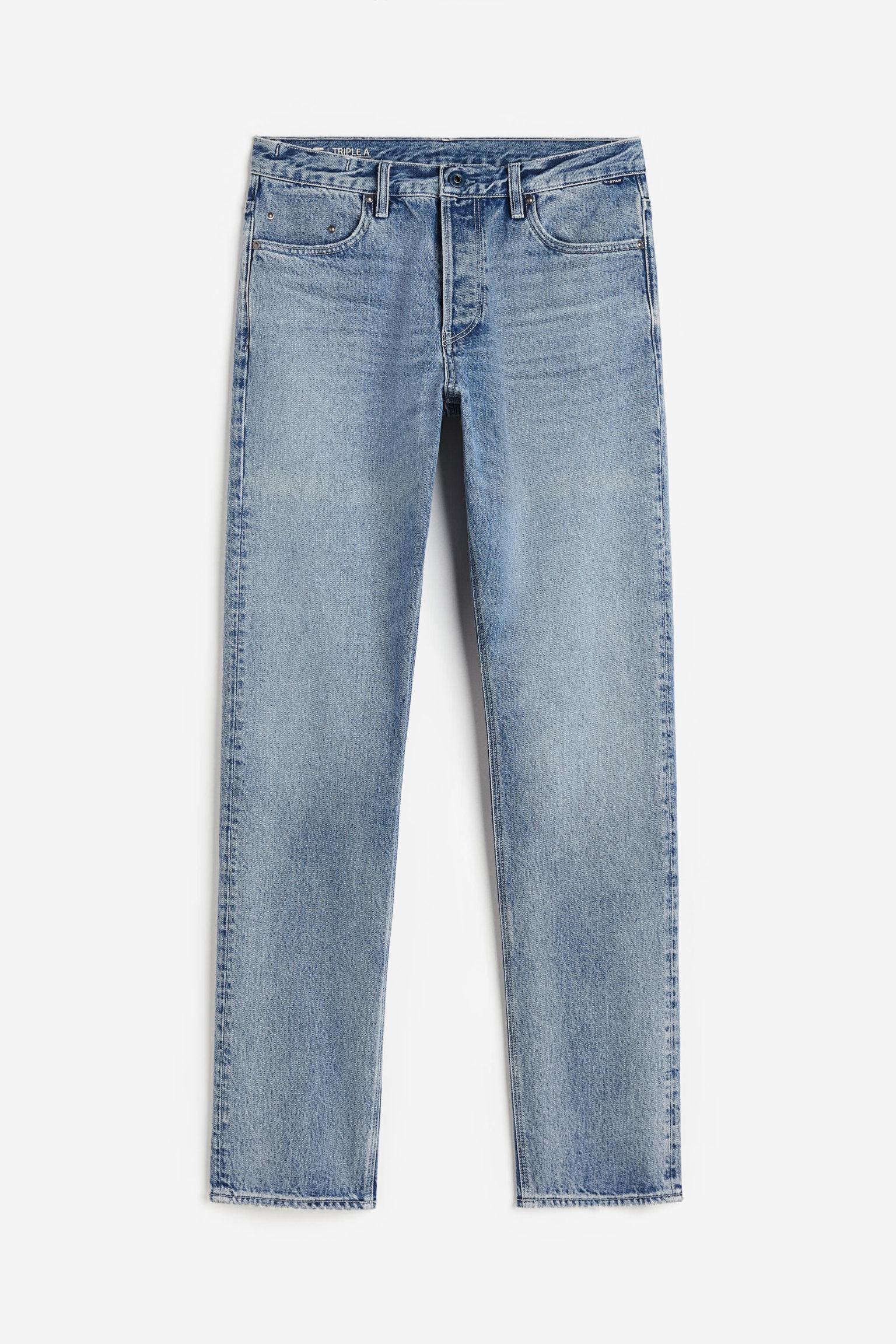 H&M Triple A Regular Straight Jeans in het Blauw voor heren | Lyst NL