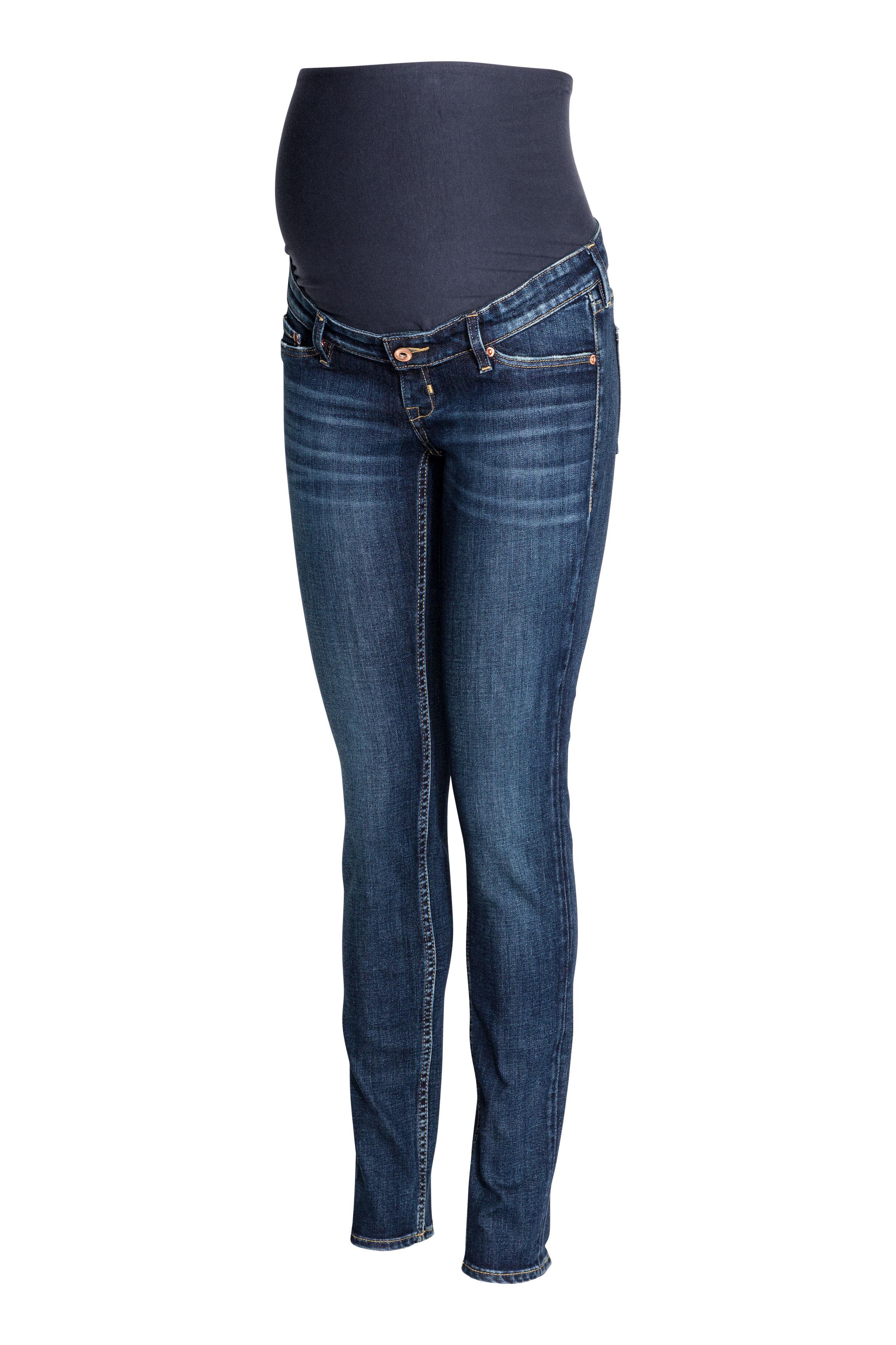 H M Denim Mama Skinny Jeans in Dark Denim Blue Blue Lyst H M Denim Mama Skinny Jeans in Dark Denim Blue Blue Lyst
