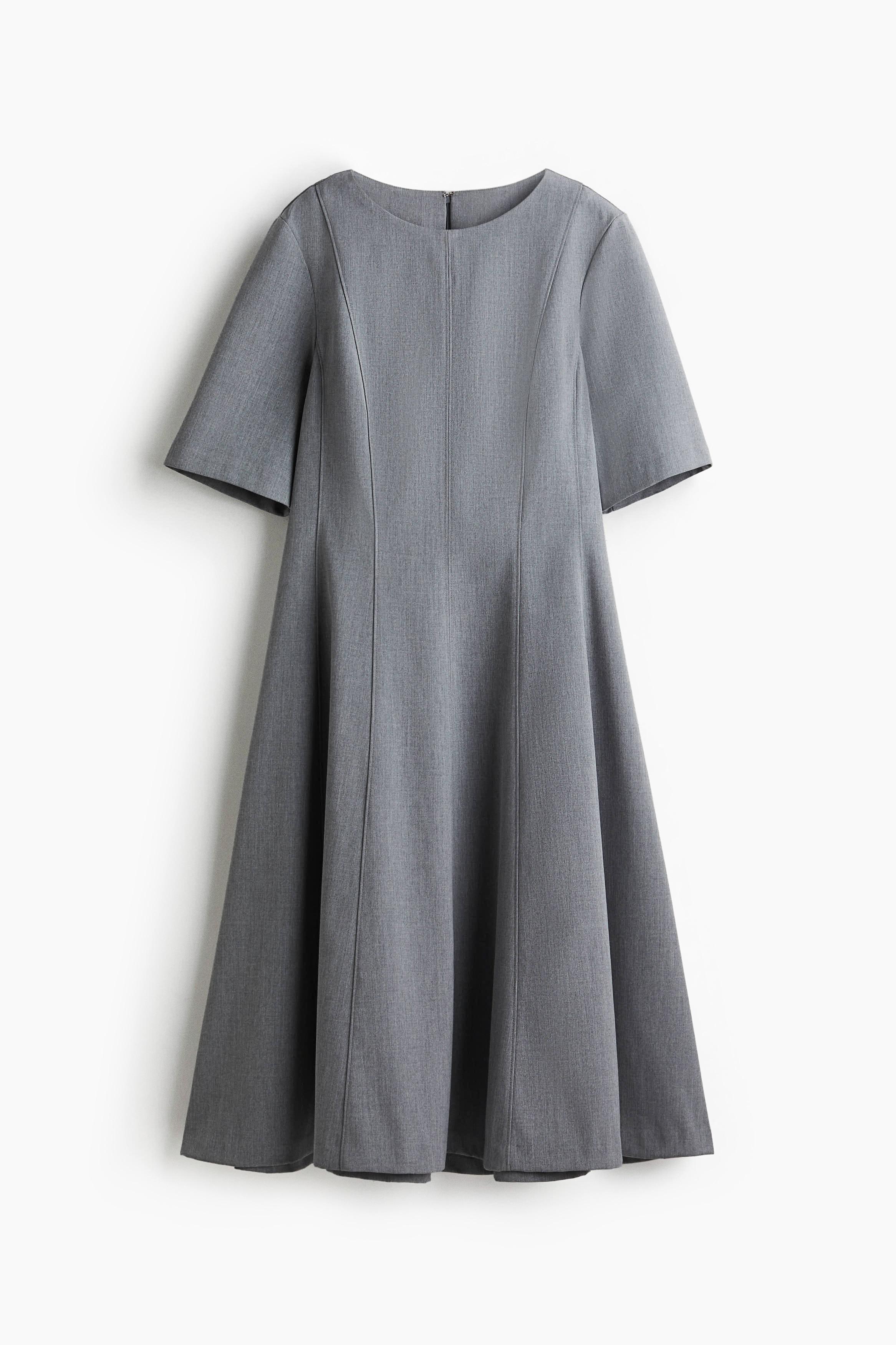 Basic Jurk Geribde Jurk H&m Geribde Jurk H&m Geribde Midi