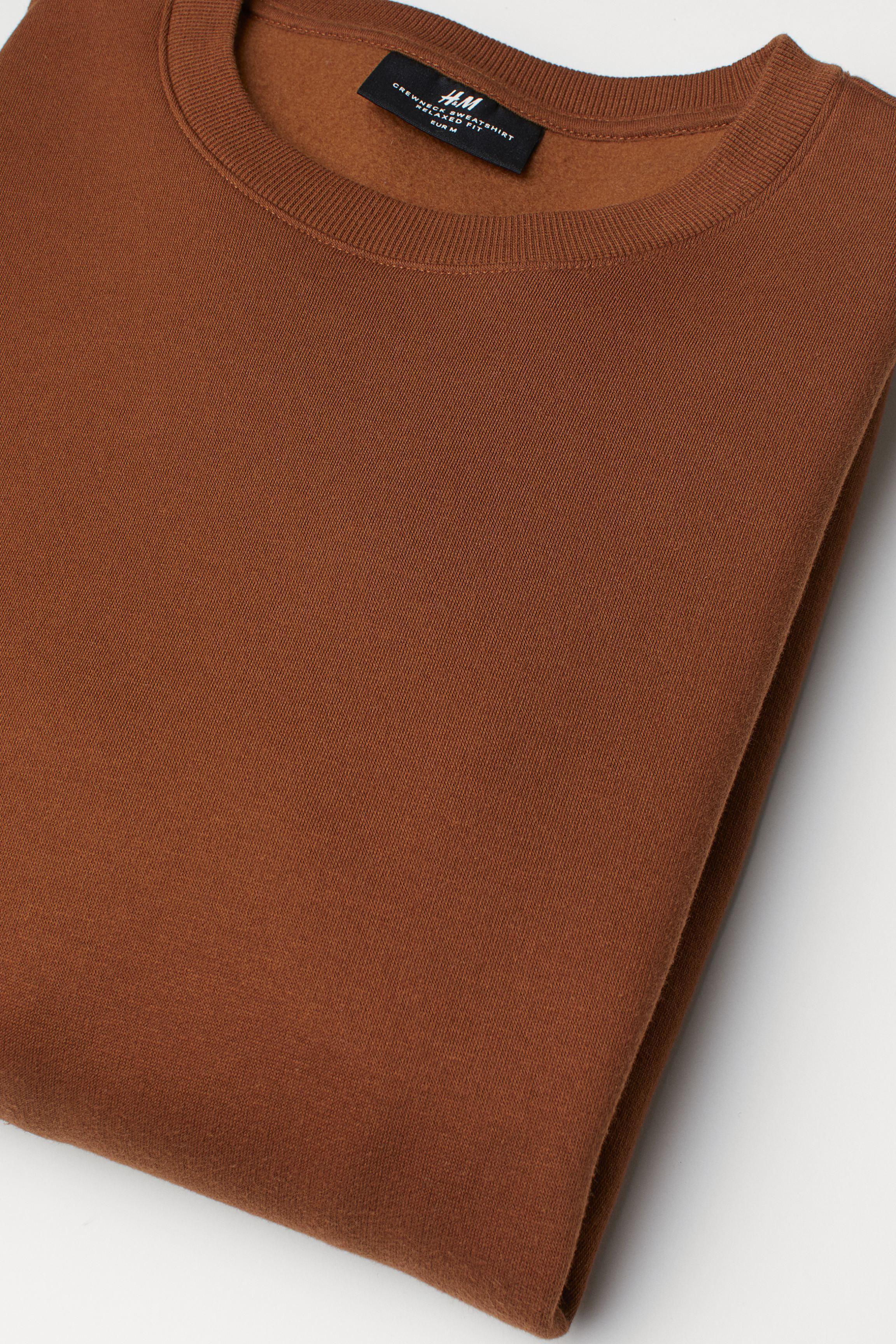h&m relaxed fit t shirt size chart