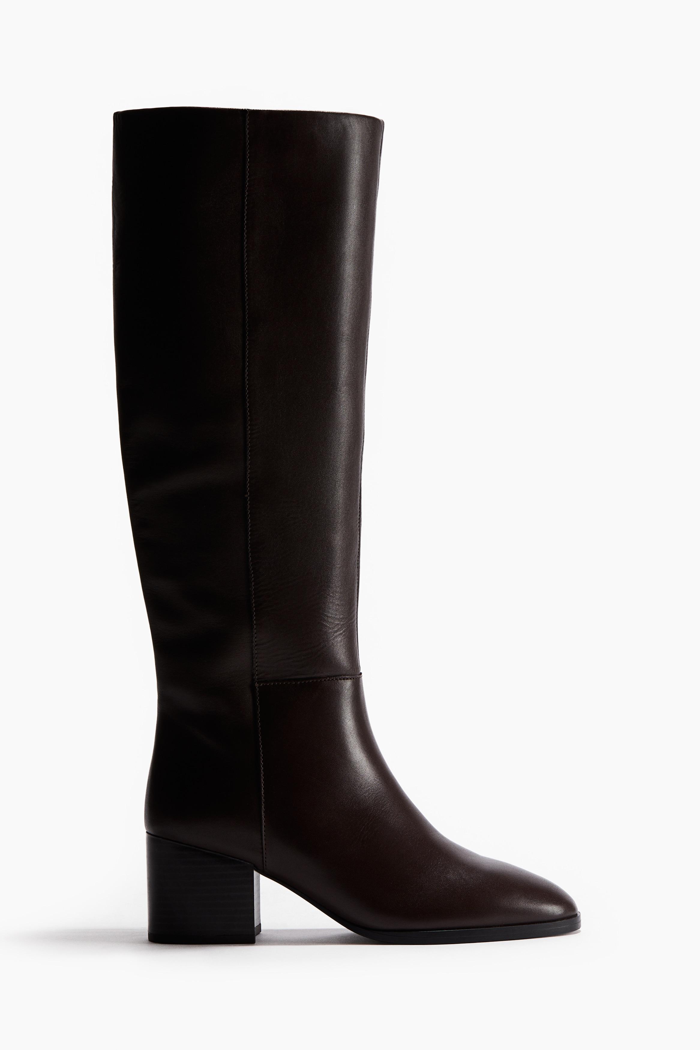 Bottes Noir H&M pour femme Lyst - Main Image