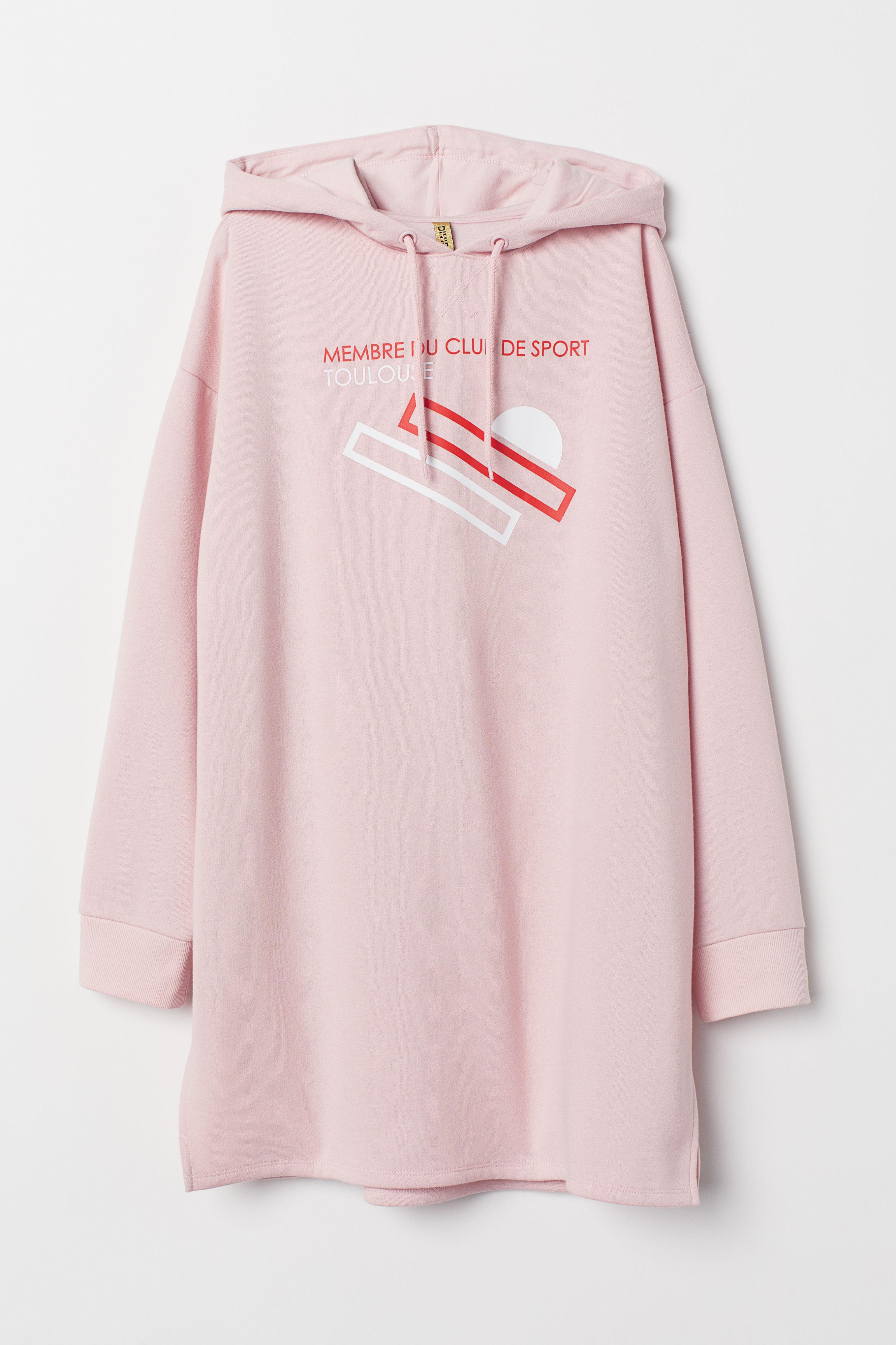 sweatshirt dress hm