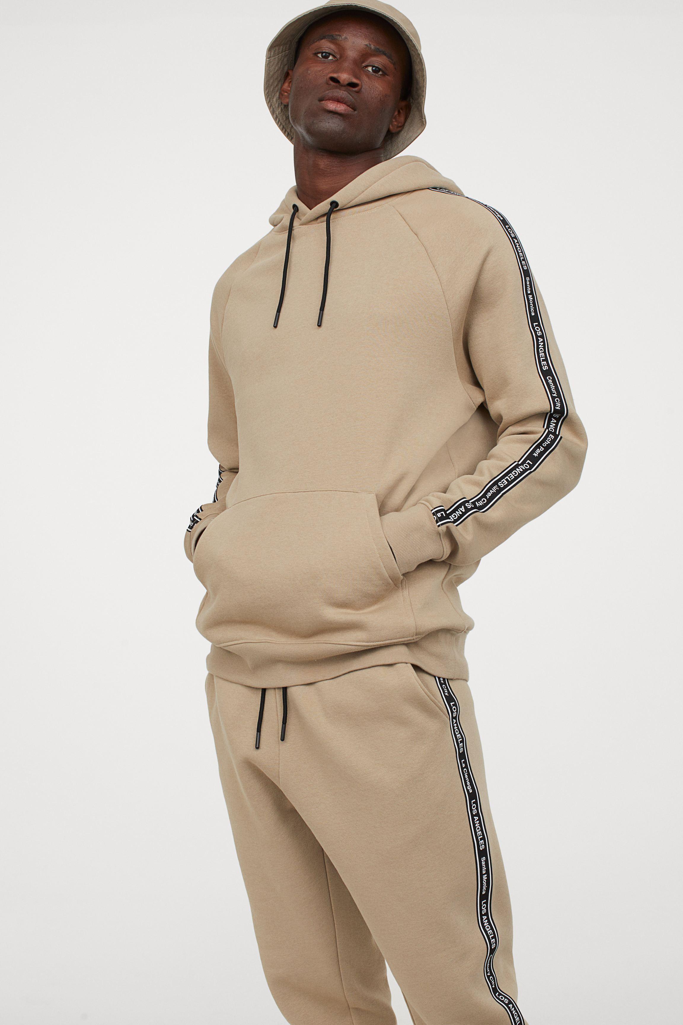 nude beige hoodie
