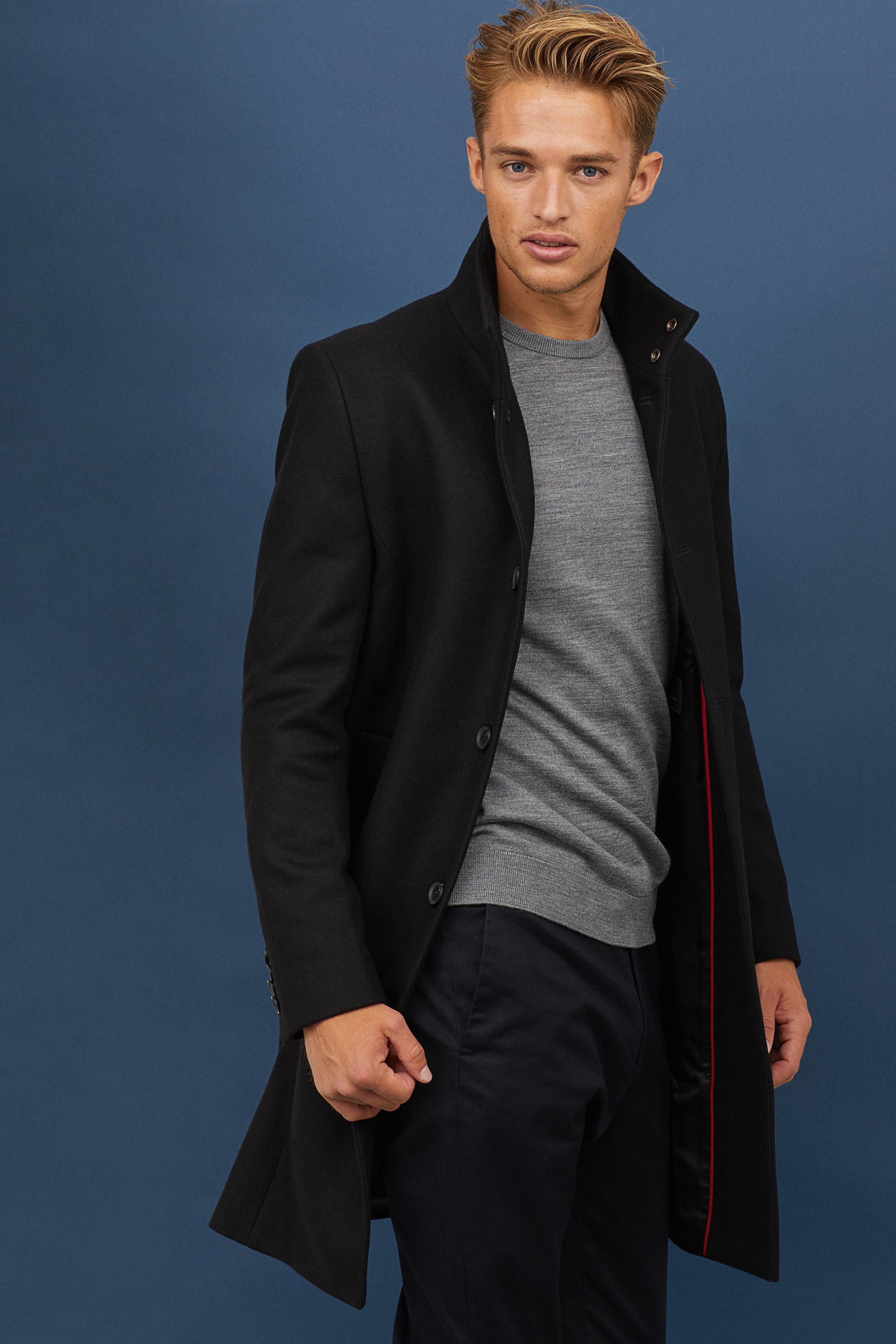 cashmere blend overcoat