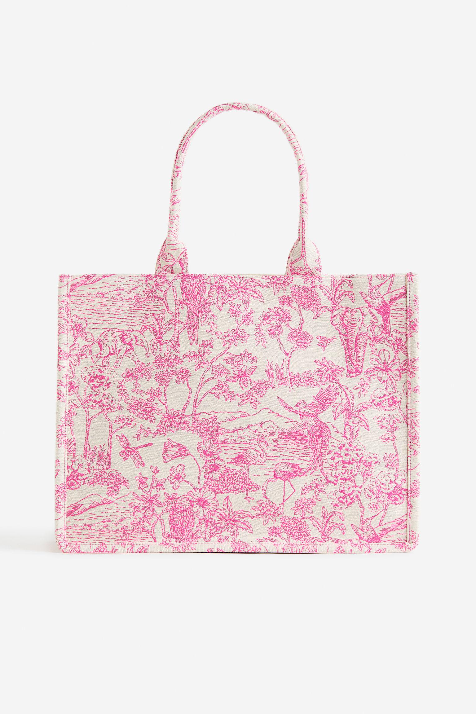 H&M Handtasche mit Jacquardmuster in Pink | Lyst AT