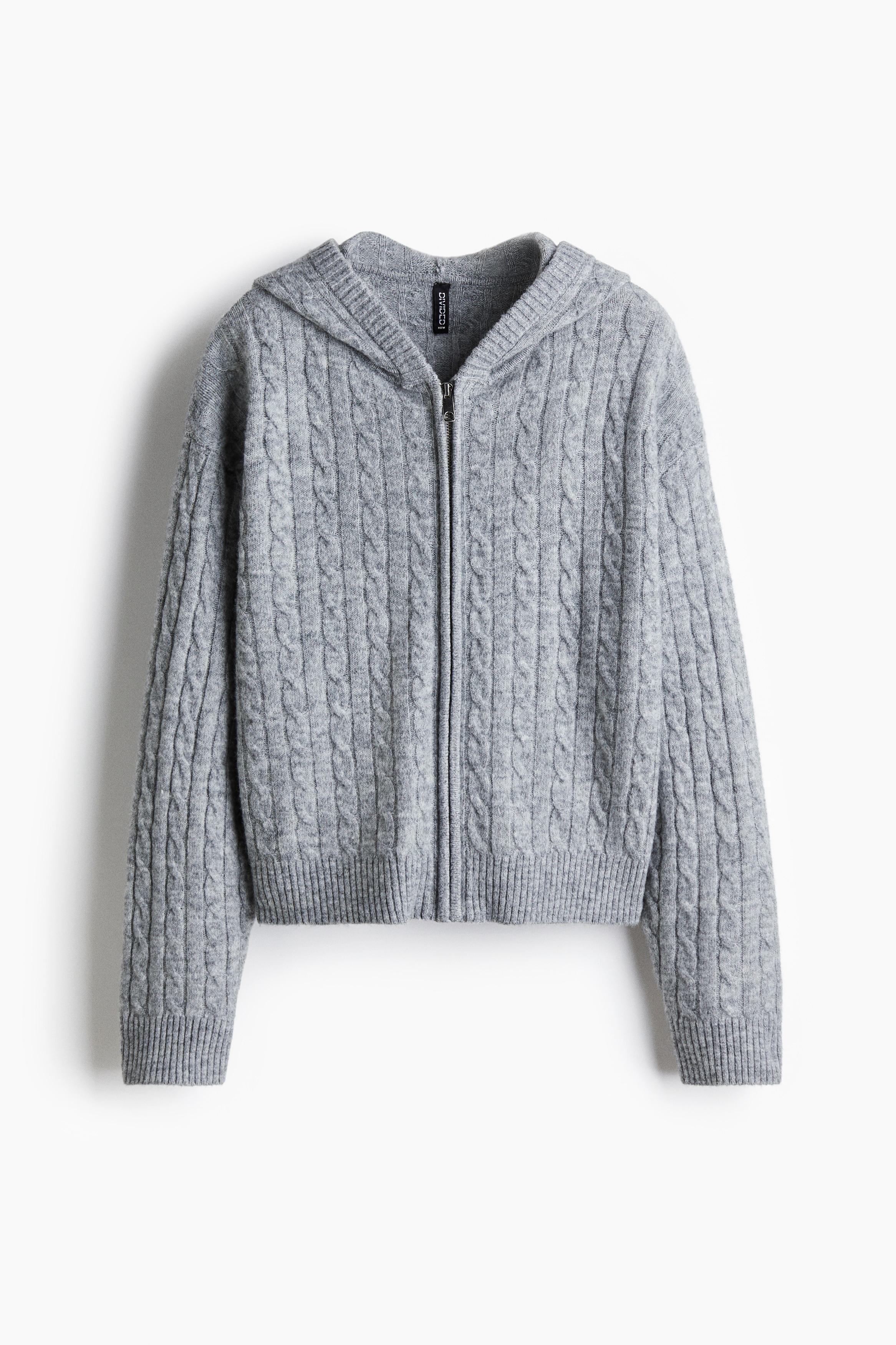 Gilet Gris Gilet Grosse Maille Femme H&m Gilet Femme Ete Gilet