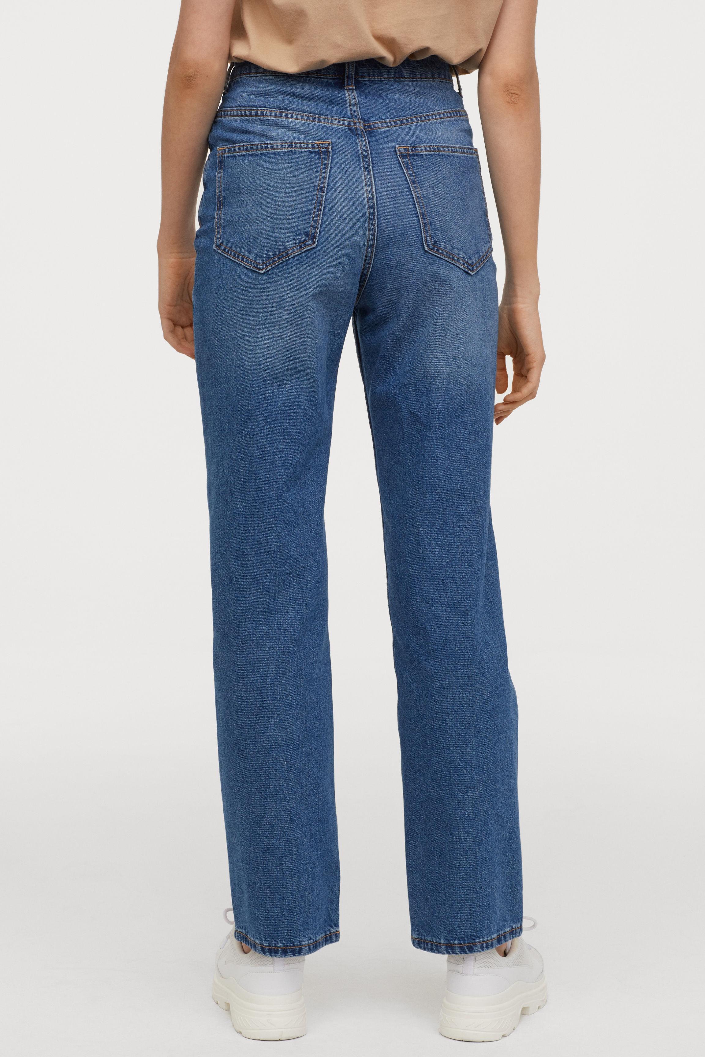 h&m loose straight jeans