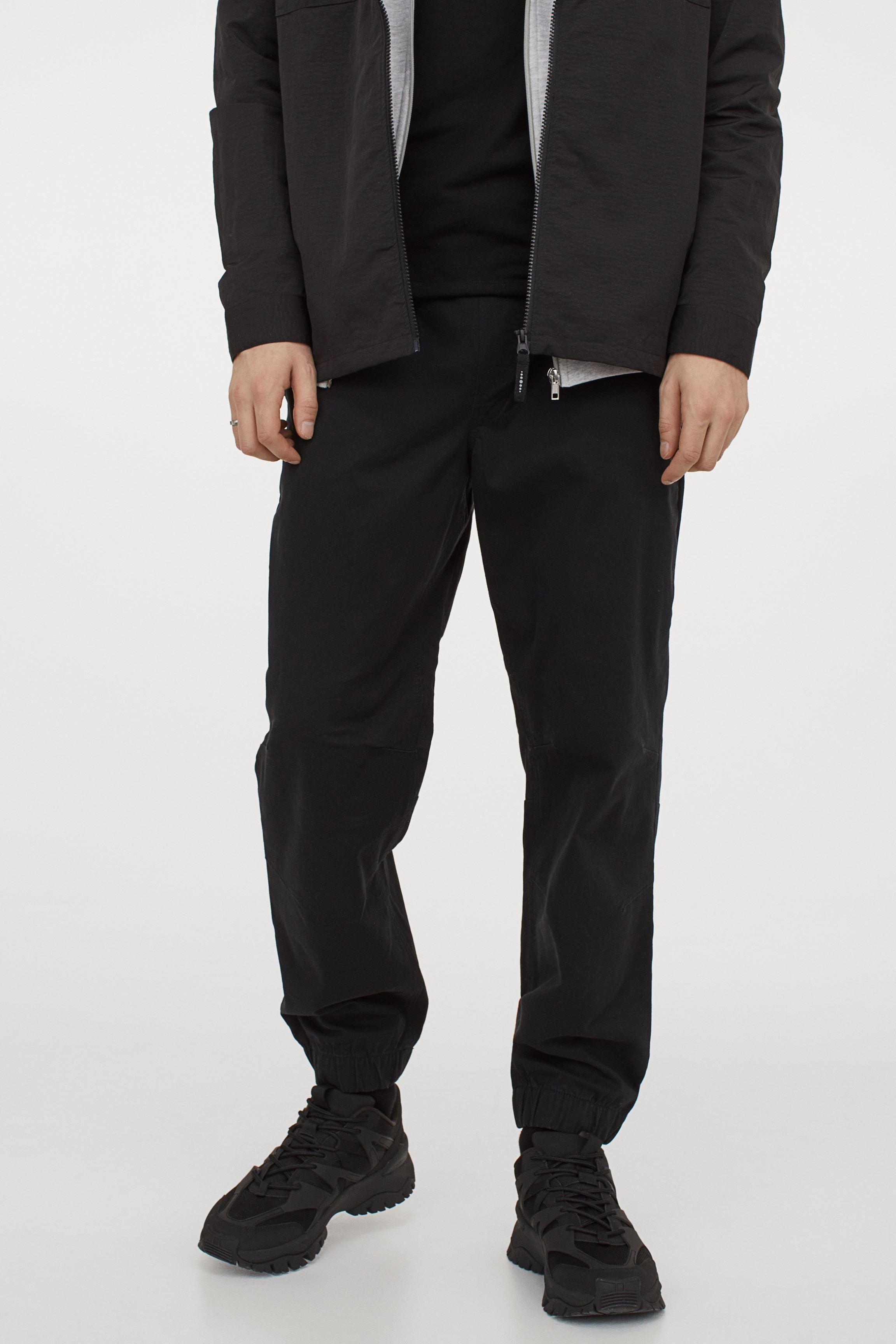h and m twill joggers