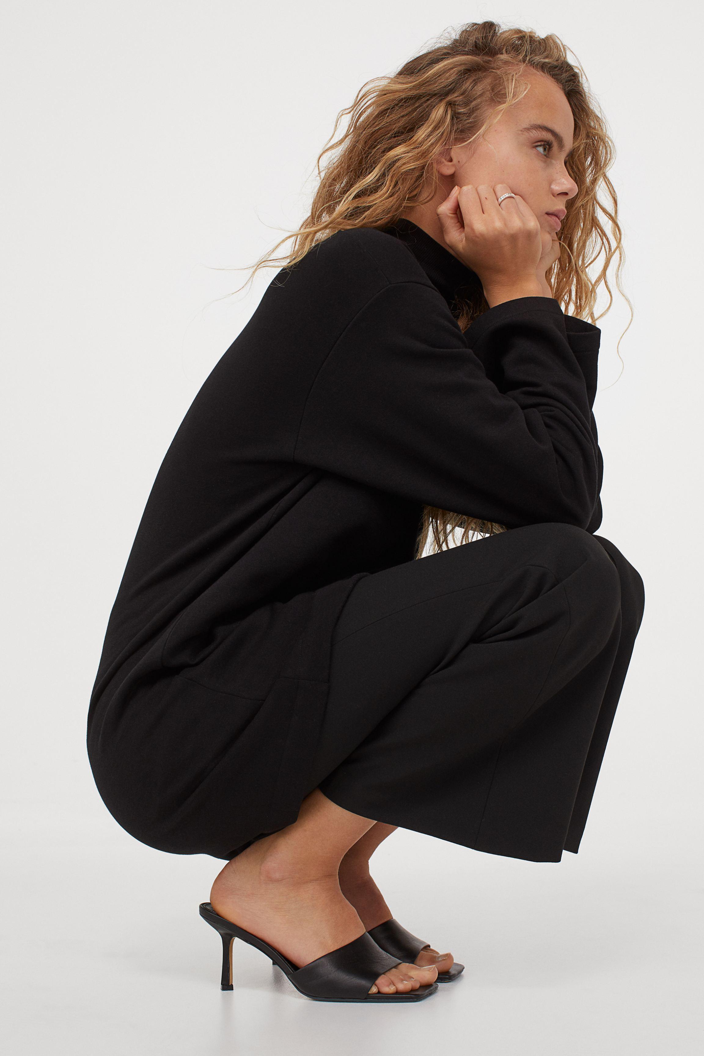 sweatshirt dress hm