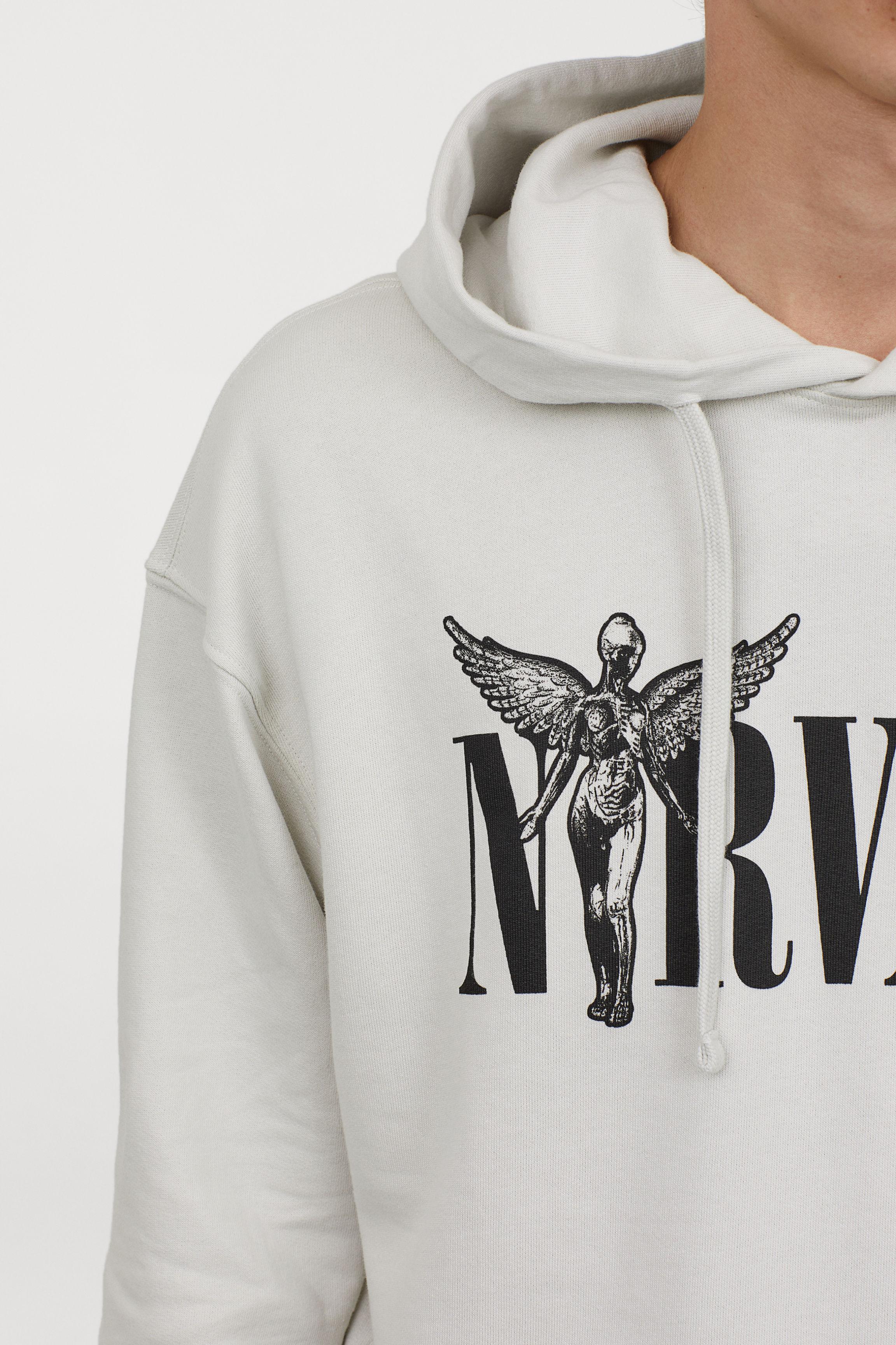 h&m nirvana hoodie