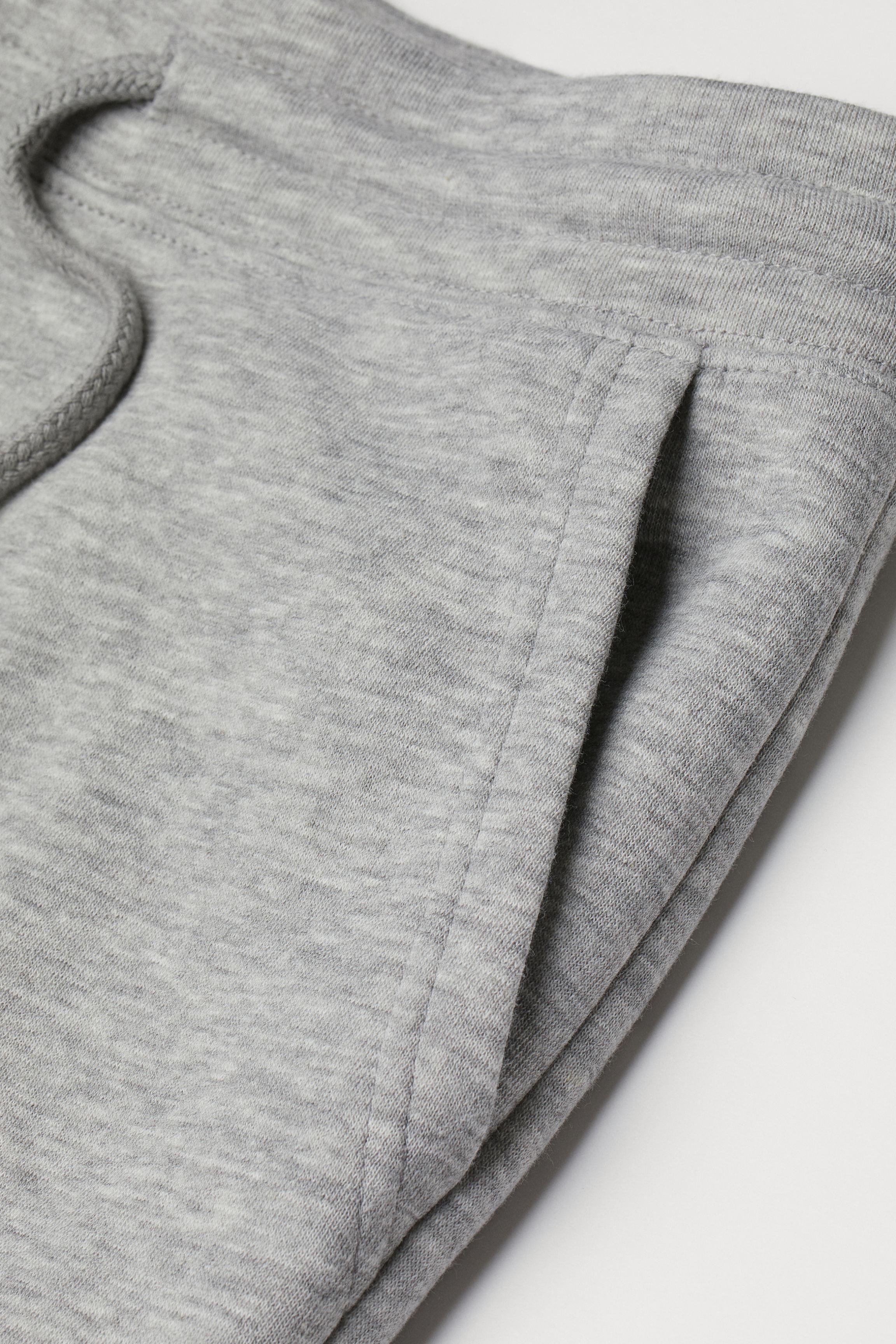 gray sweatpants h&m