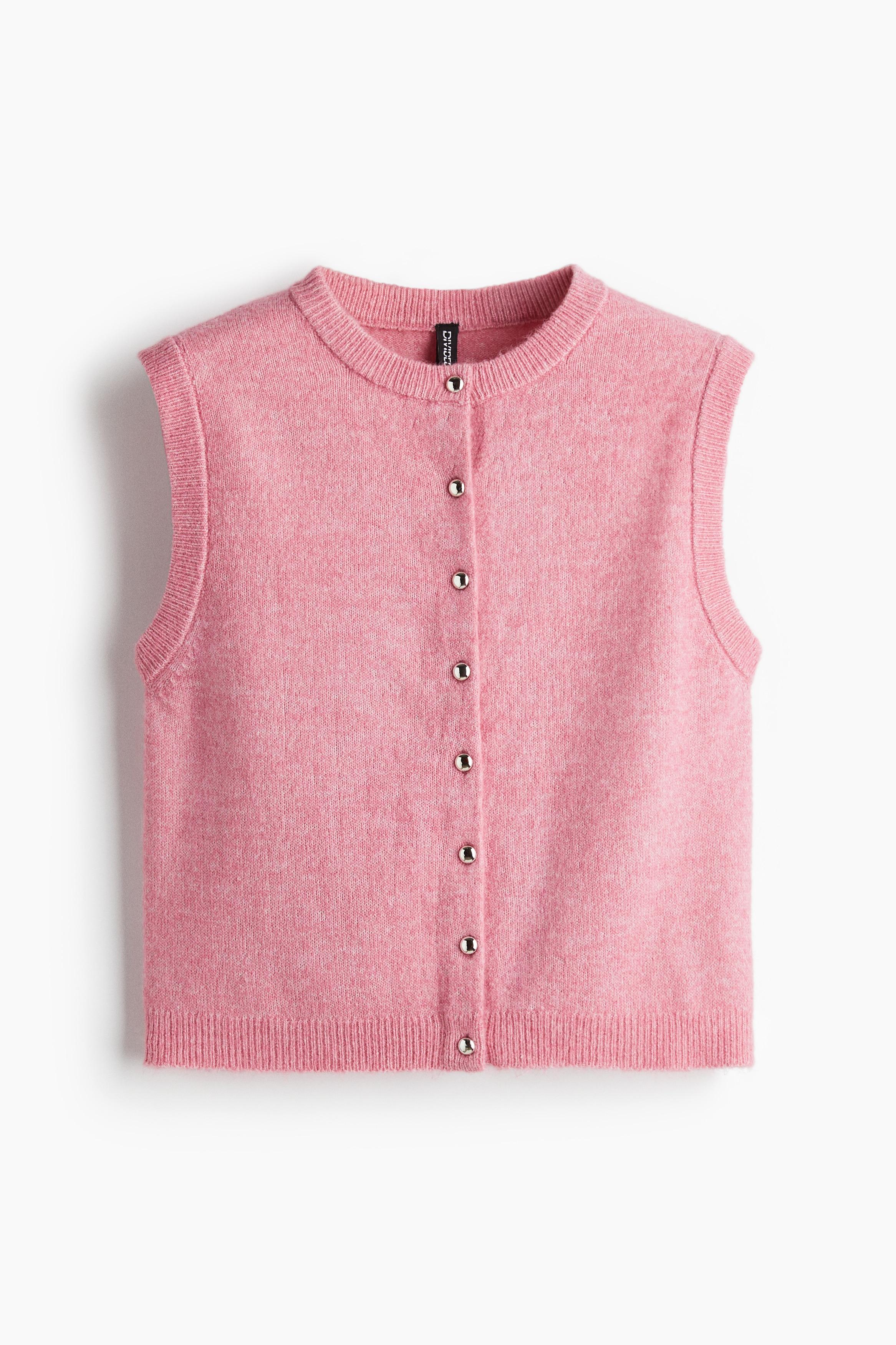 Pull Tunique Sans Manches SHINY Pour Fille Taille 6 Ans - Rose Framboise, 100% Coton - Neuf Jamais Porté