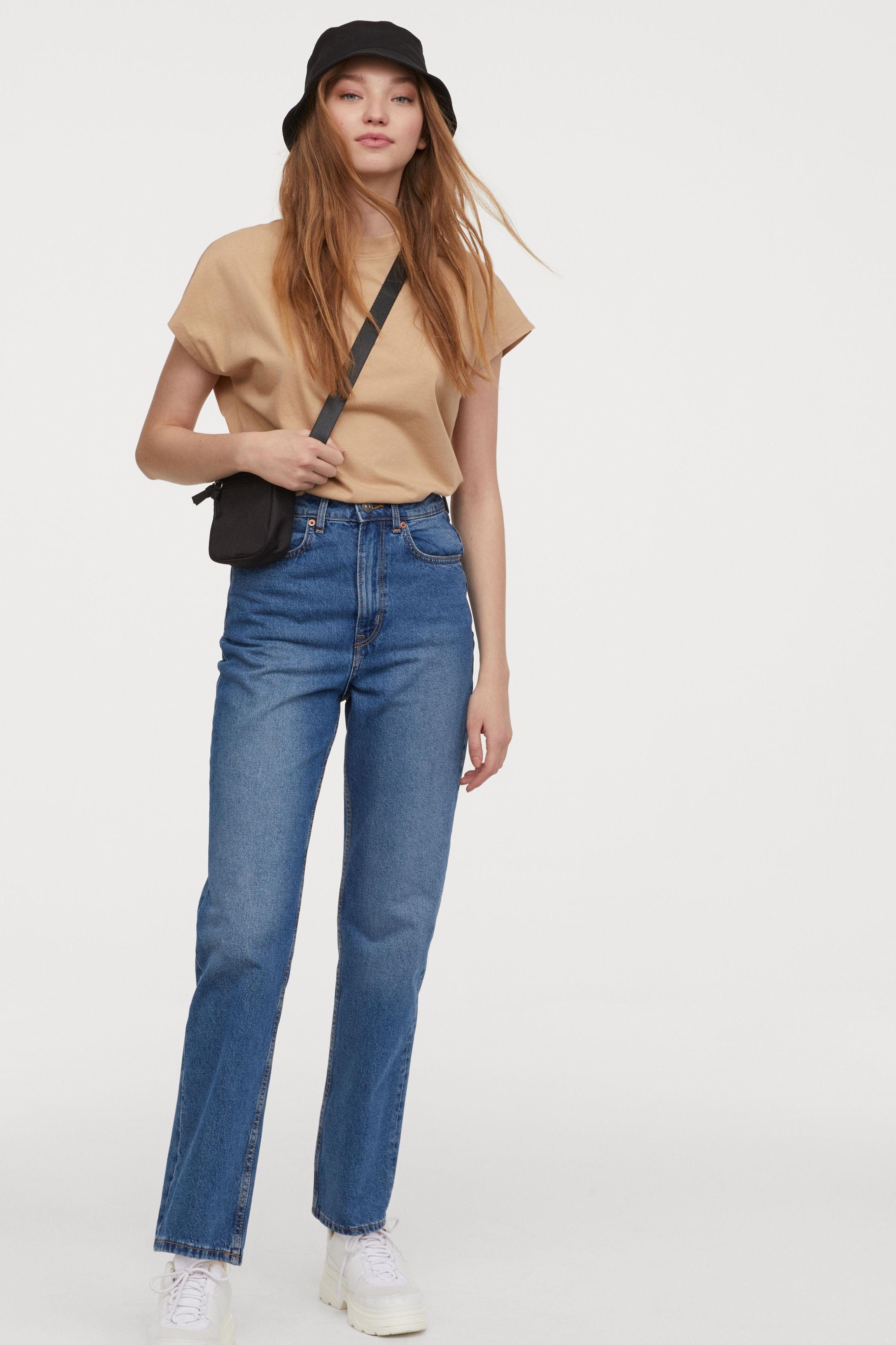 h&m loose straight jeans