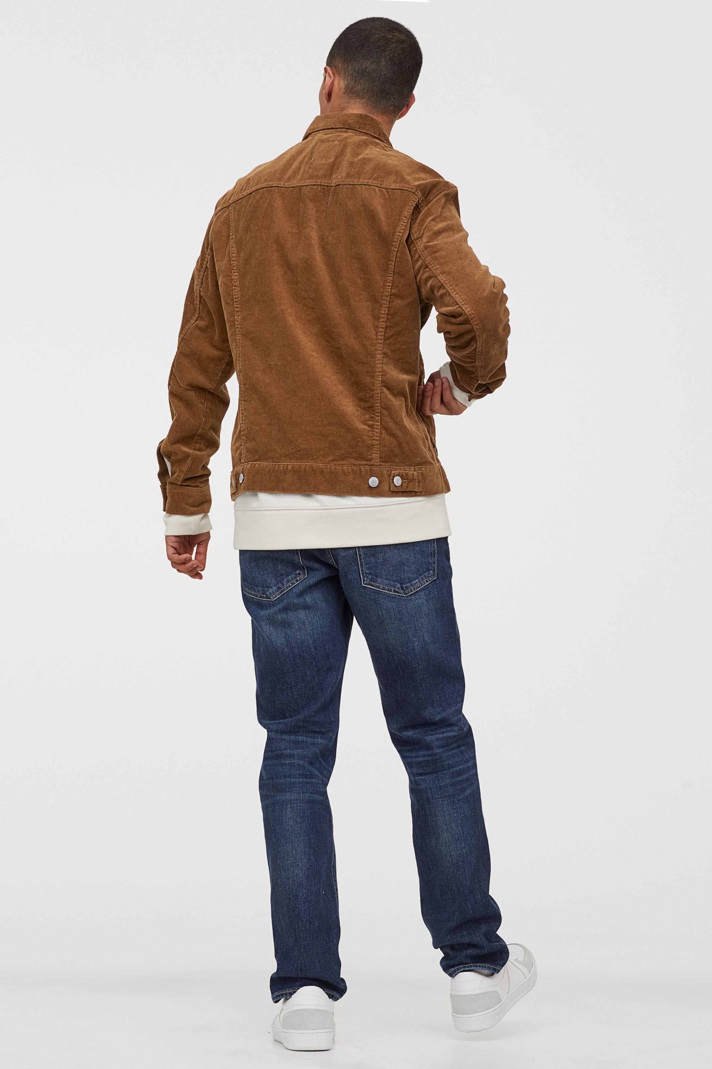H&M Corduroy Jacket in Light Brown (Brown) for Men - Lyst