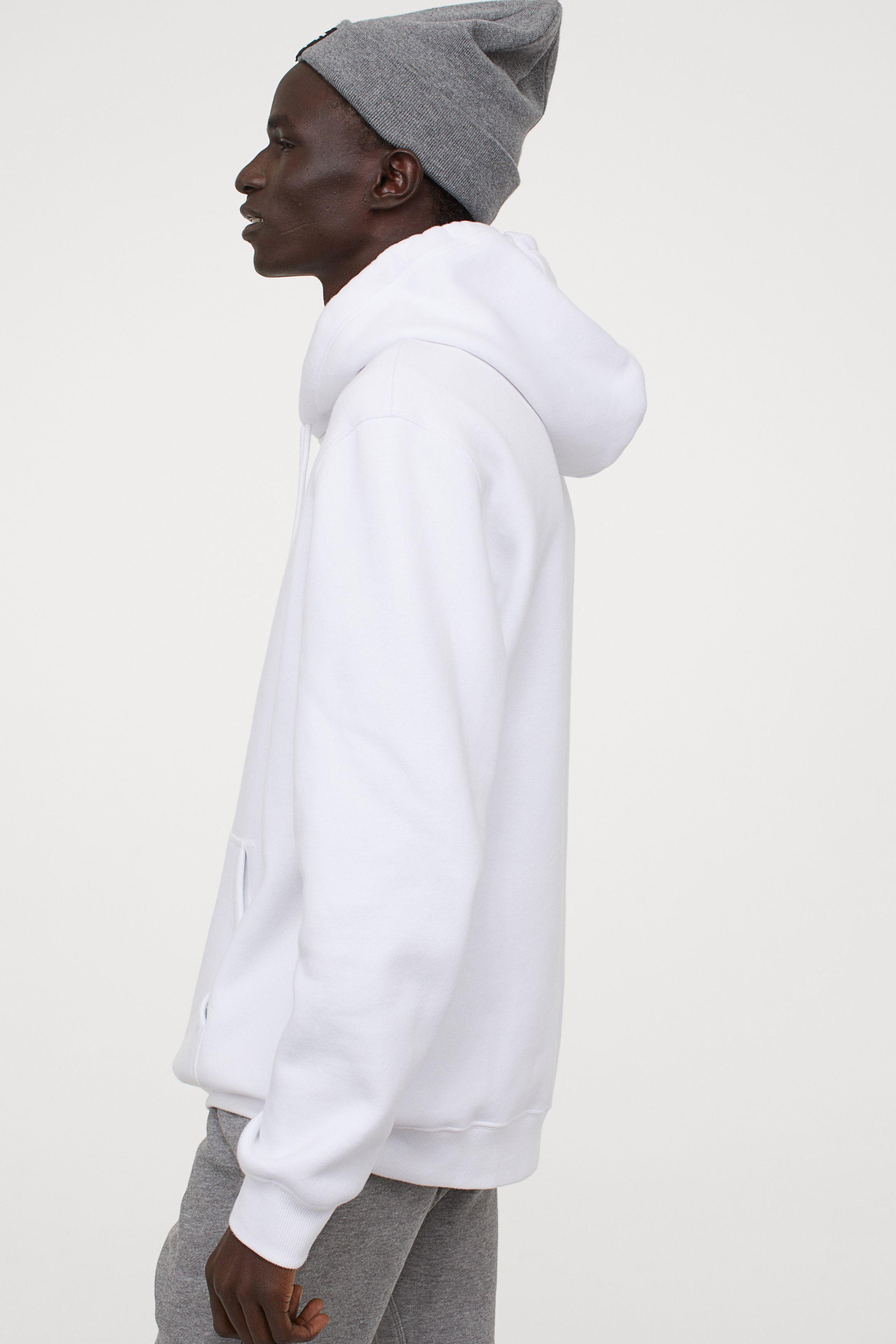 relaxed fit hoodie