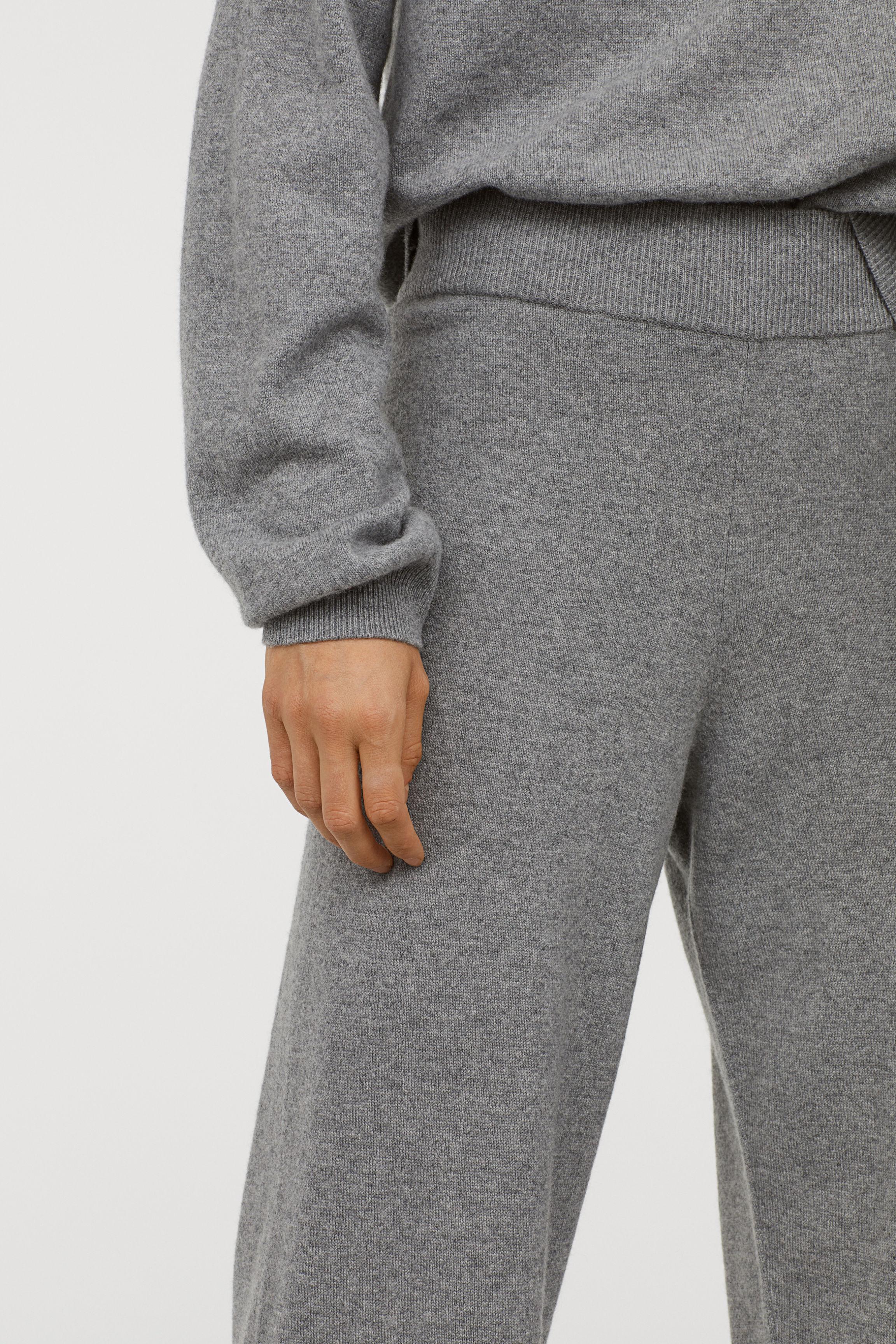 h&m cashmere pants