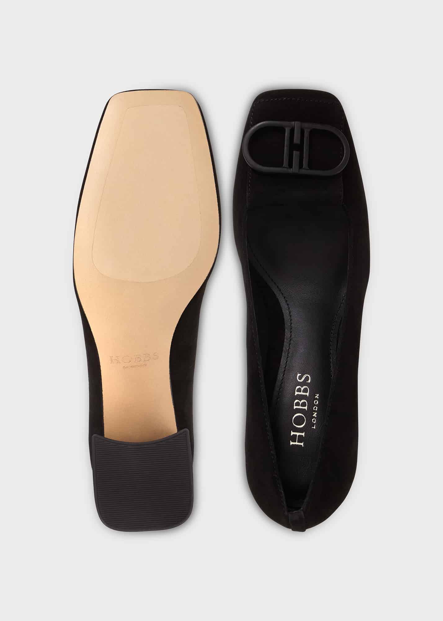 Hobbs black court shoes outlet