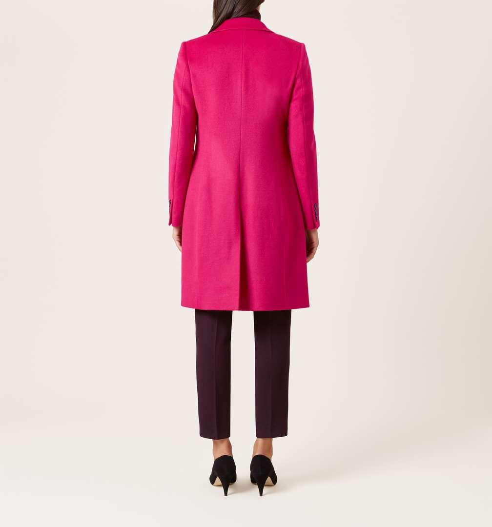 Hobbs tilda hotsell hot pink coat